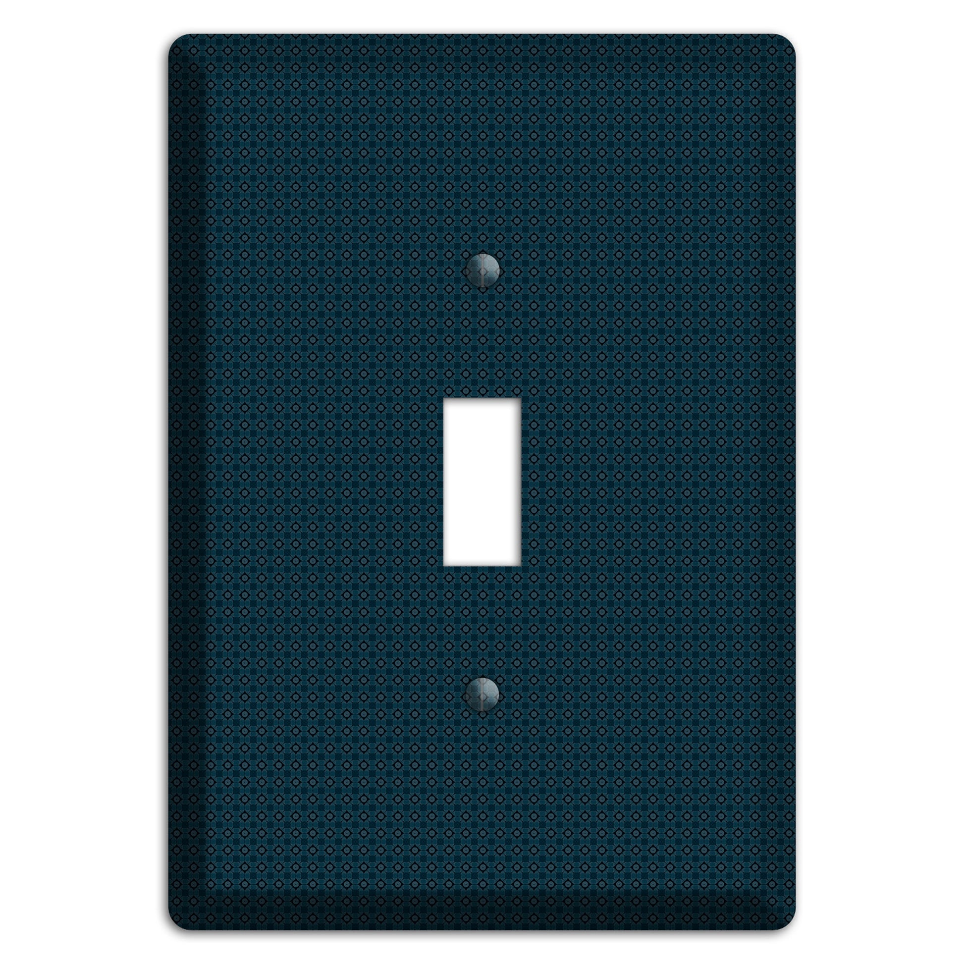 Navy Foulard Cover Plates