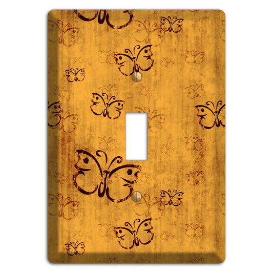 Mustard Butterfly Cover Plates