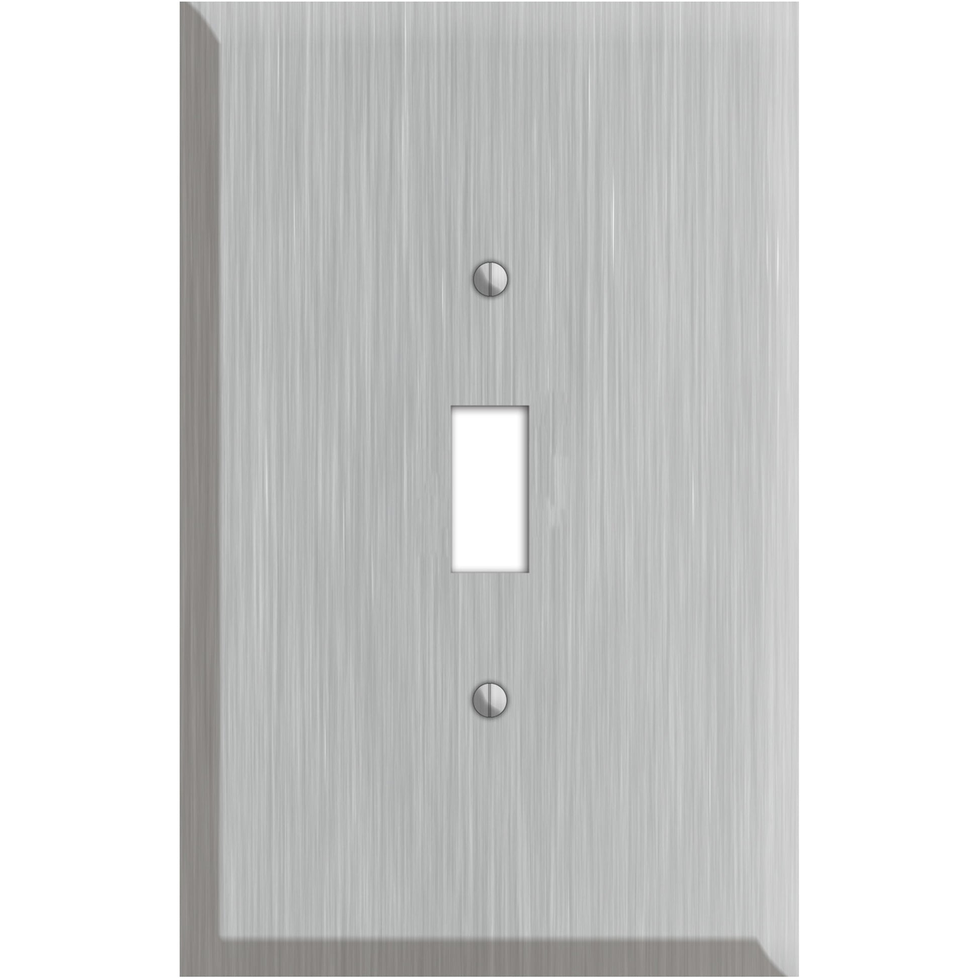 Oversized Discontinued Stainless Steel Cover Plates