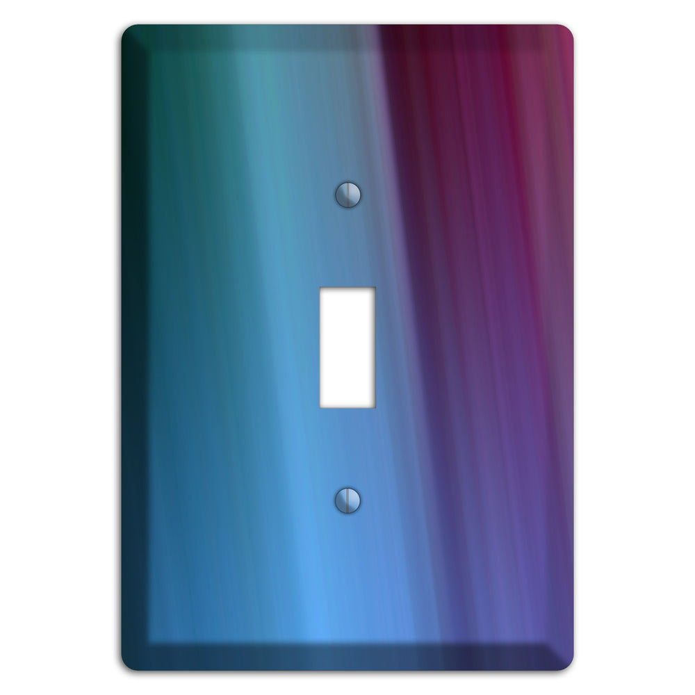 Blue and Purple Ray of Light Cover Plates