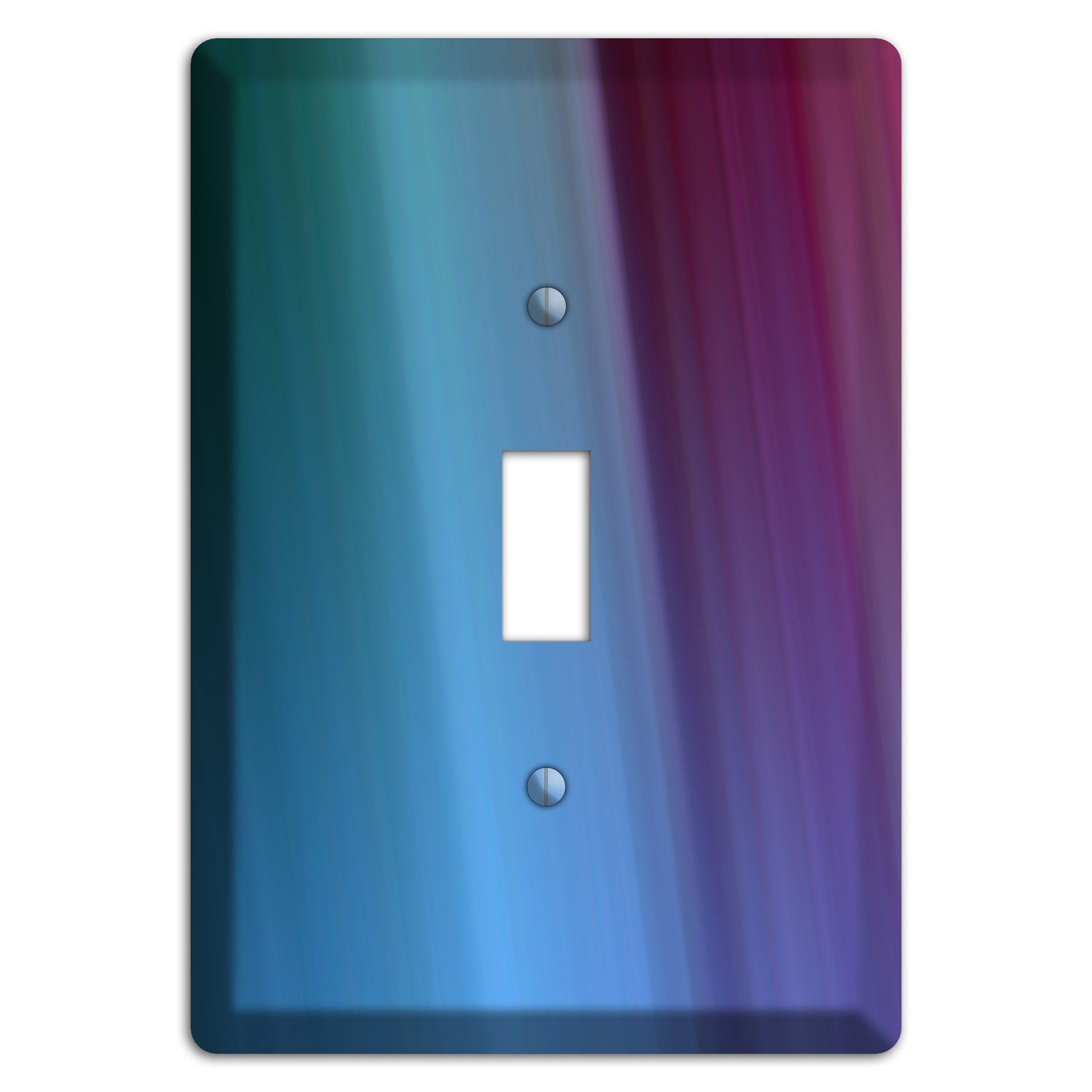 Blue and Purple Ray of Light Cover Plates
