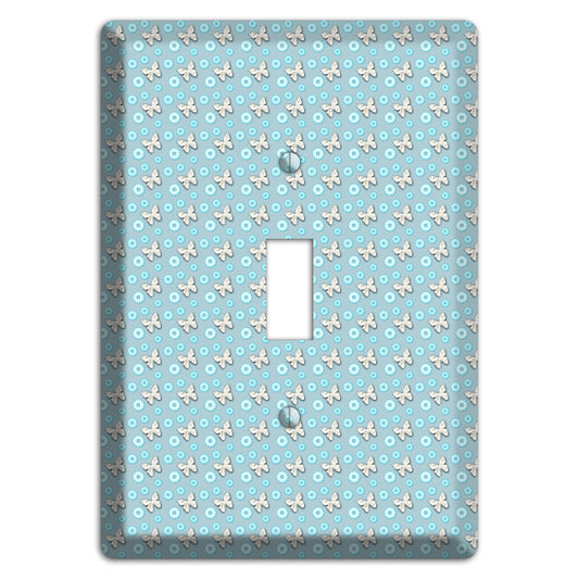 Blue with Butterflies Cover Plates
