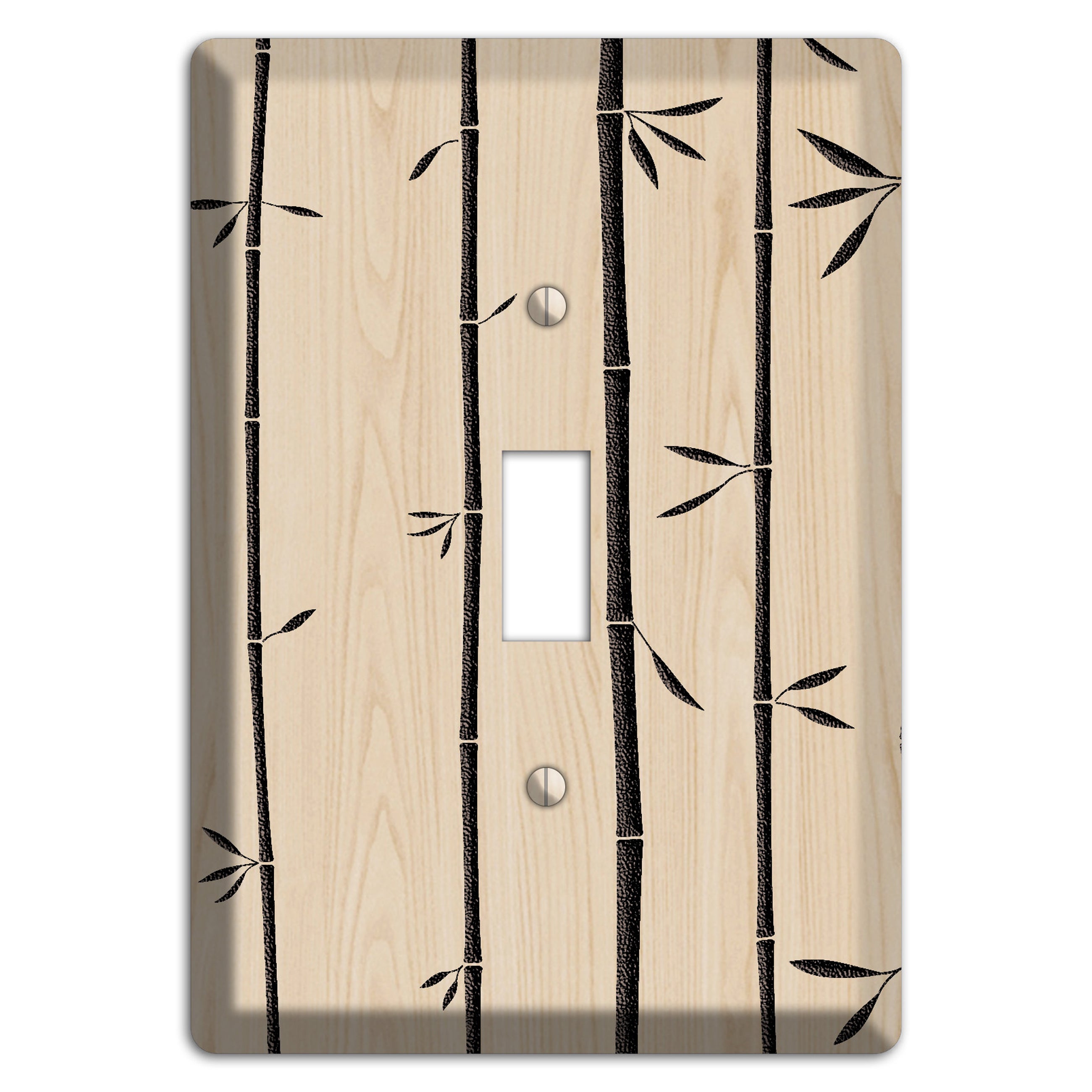 Bamboo Wood Lasered Cover Plates