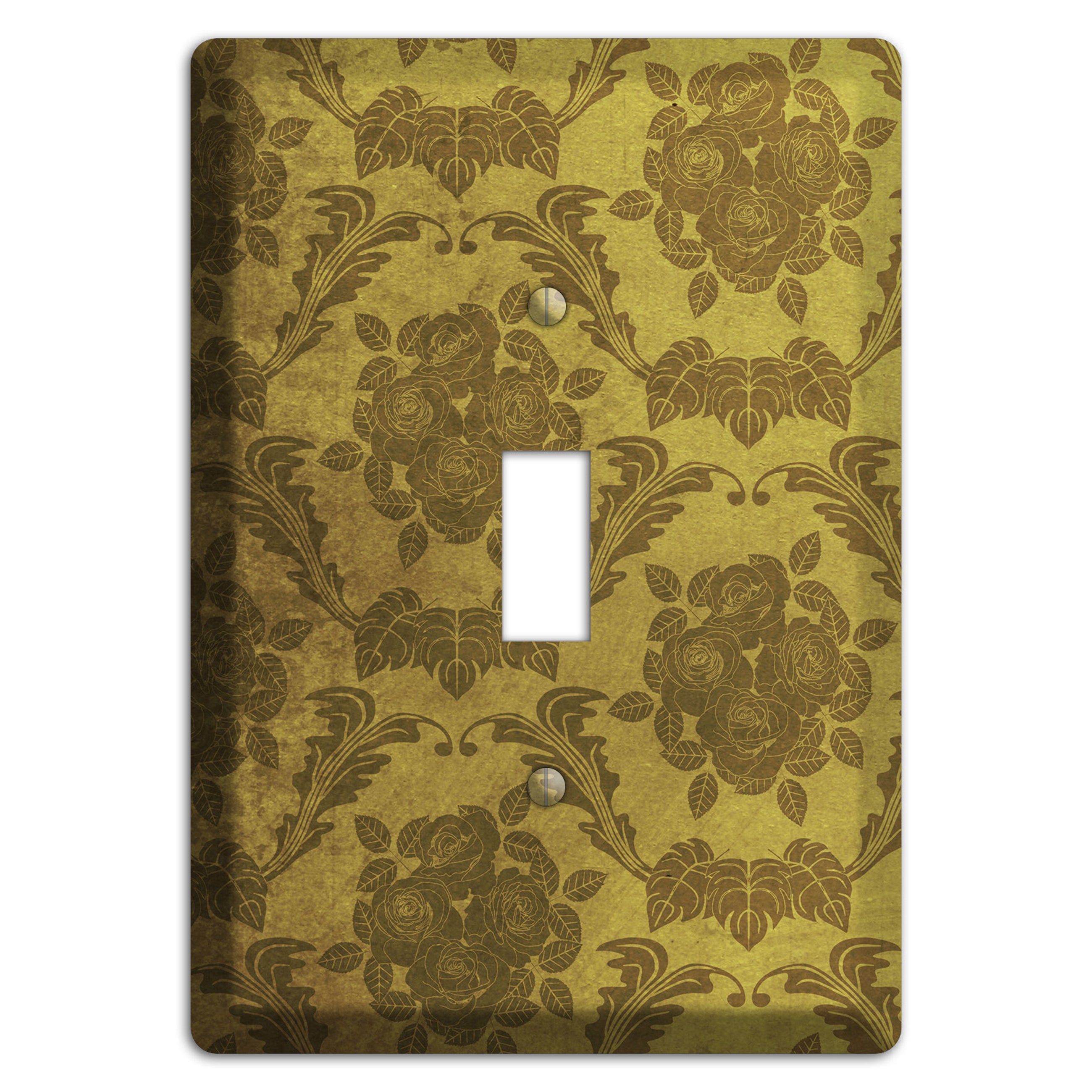 Pesto Vintage Rose Damask Cover Plates