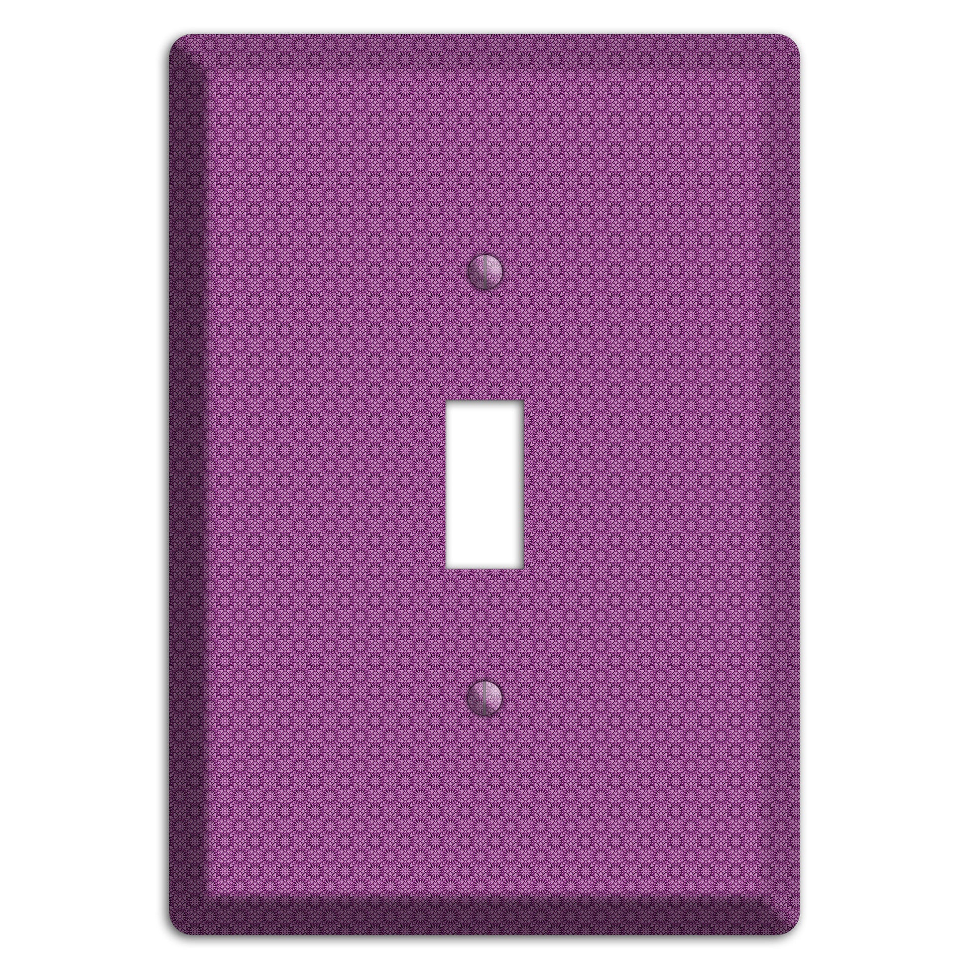 Multi Purple Foulard Cover Plates