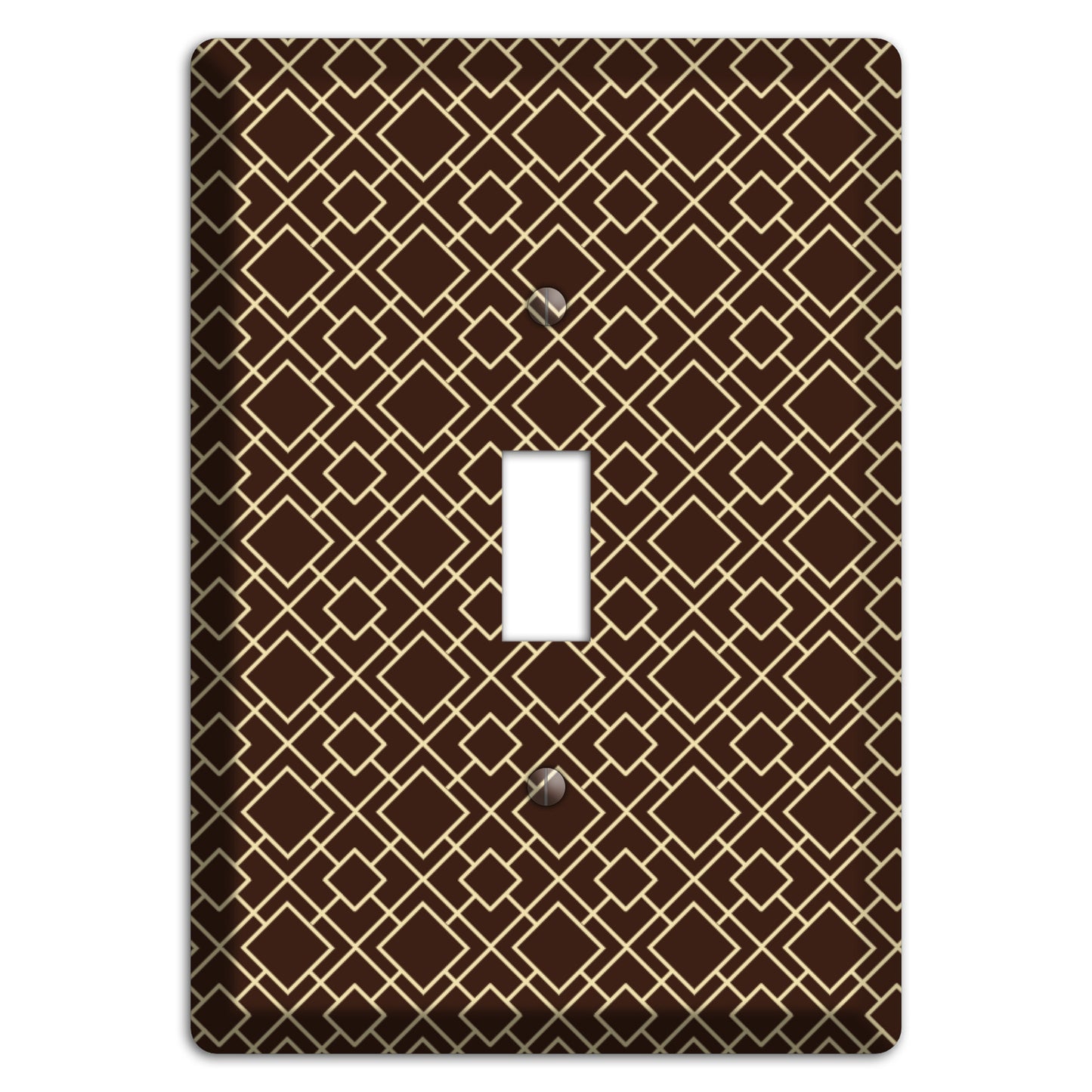 Asian Square Pattern Cover Plates
