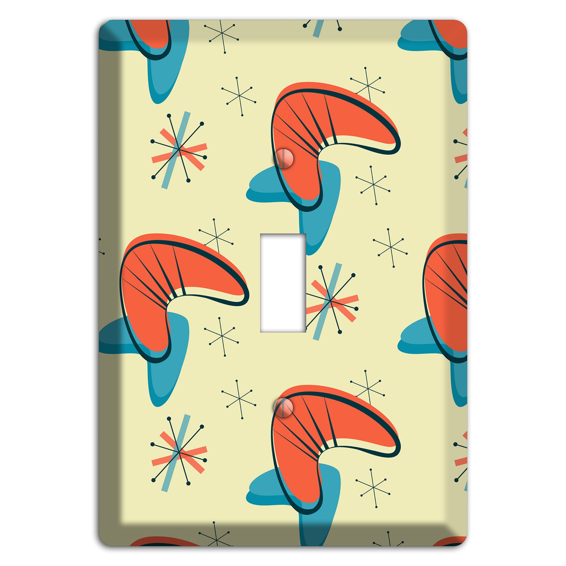 Atomic Boomerang Cover Plates