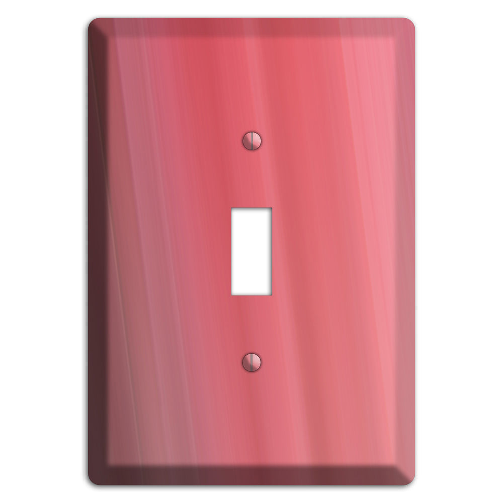 Coral Pink Ray of Light Cover Plates
