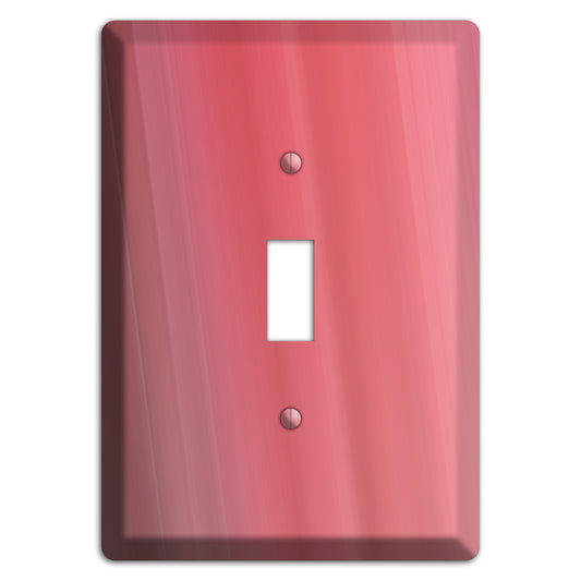 Coral Pink Ray of Light Cover Plates