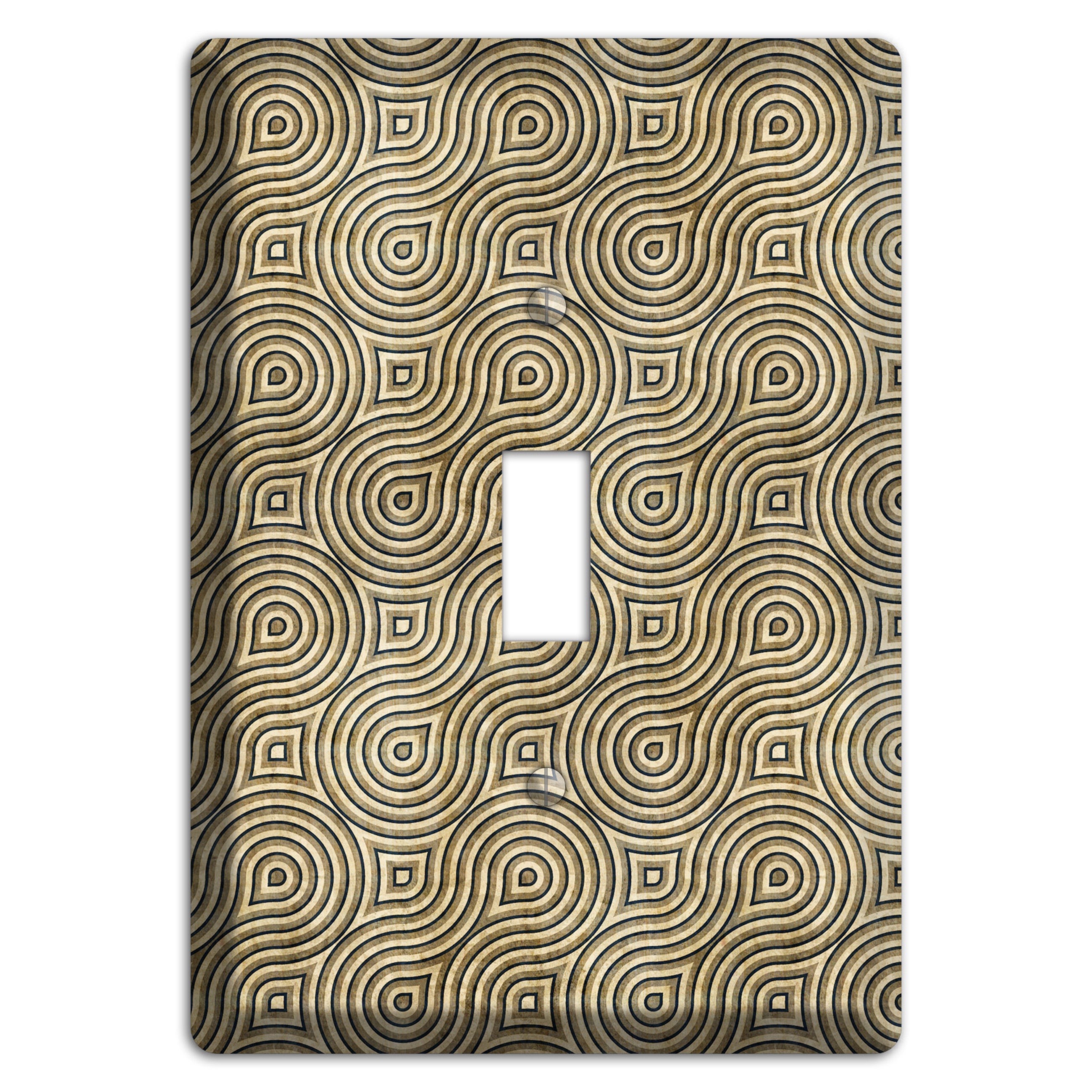 Olive Swirl Cover Plates