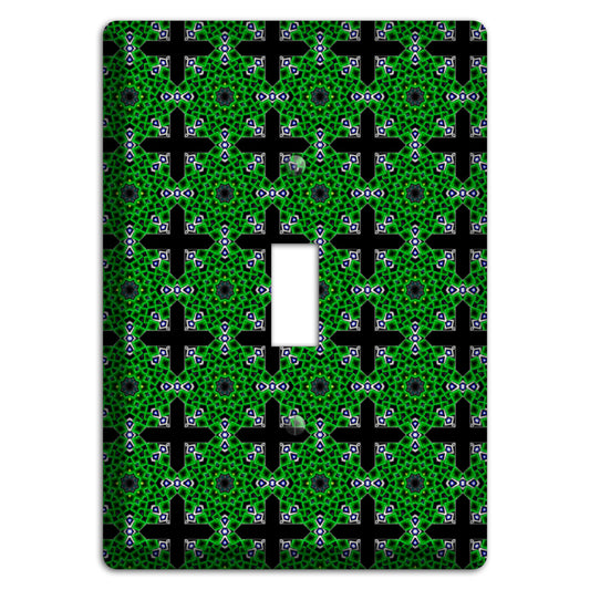 Green Foulard 3 Cover Plates