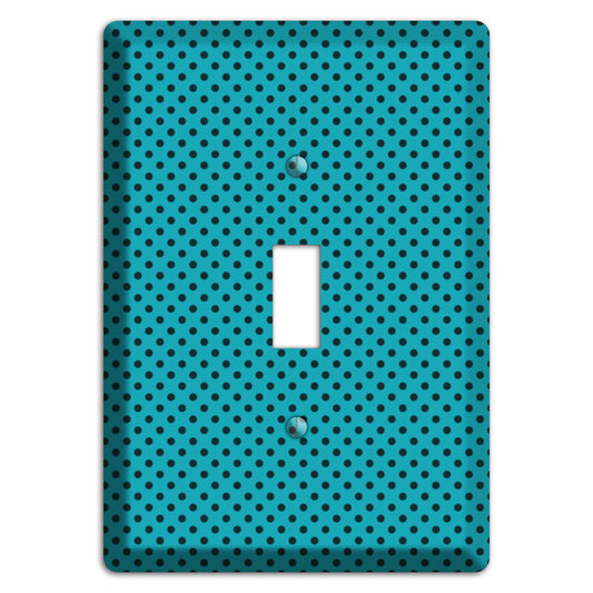 Turquoise with Polka Dots Cover Plates