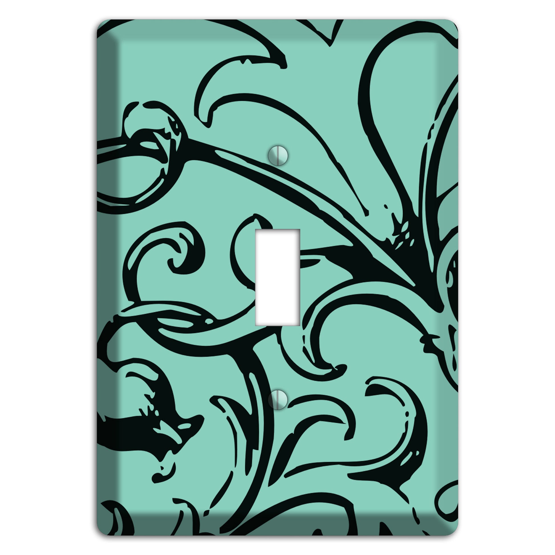 Victorian Aqua Cover Plates