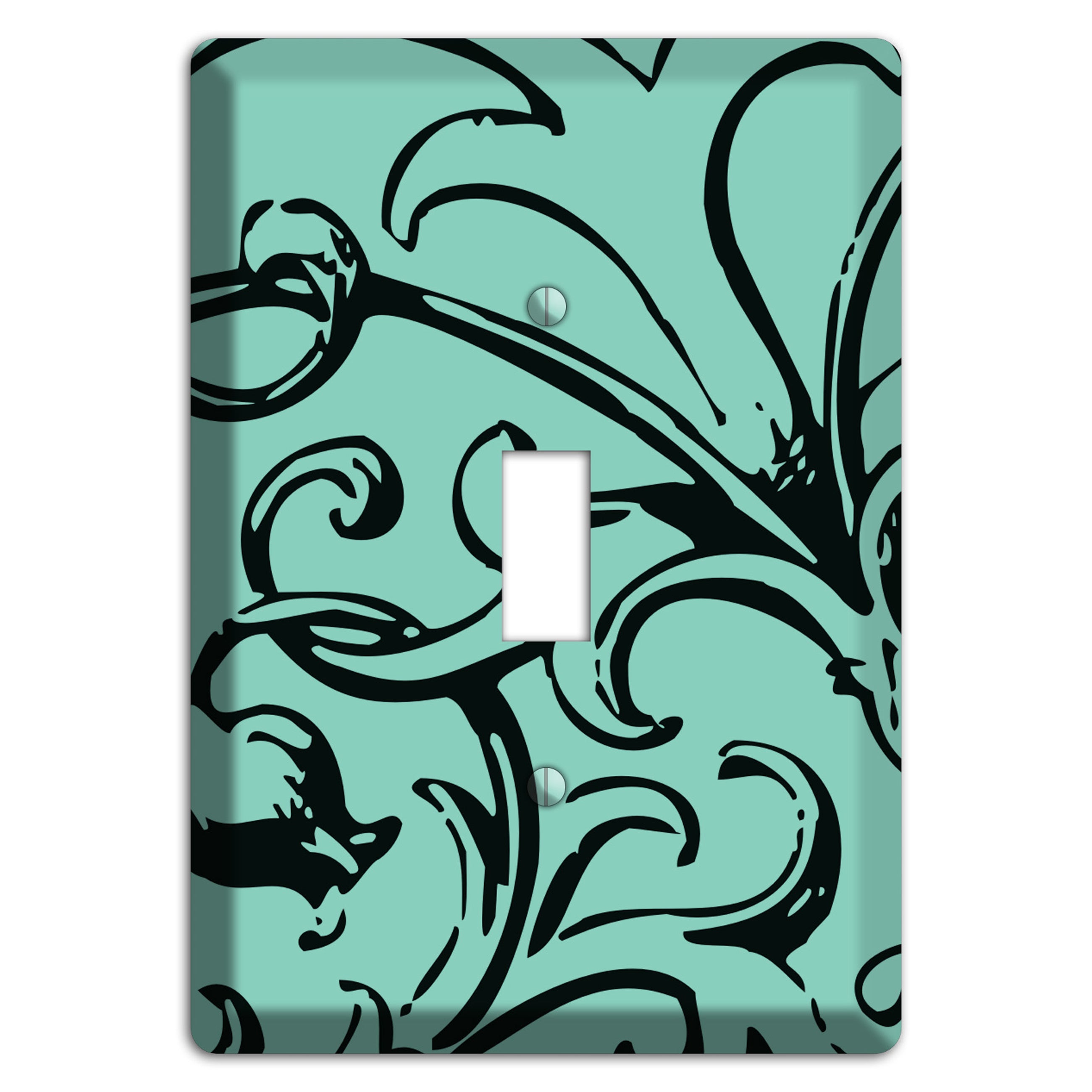 Victorian Aqua Cover Plates