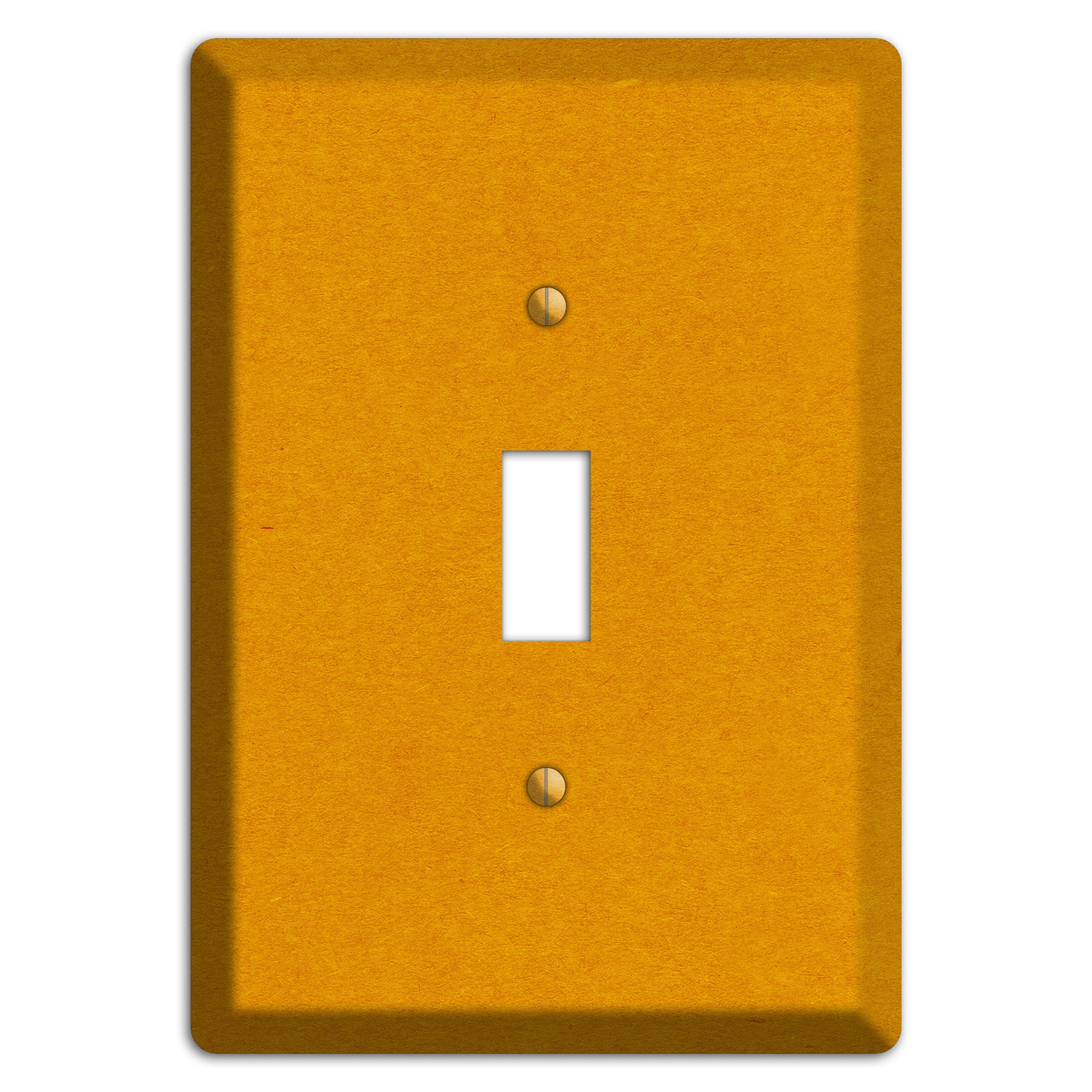 Tangerine Kraft Cover Plates