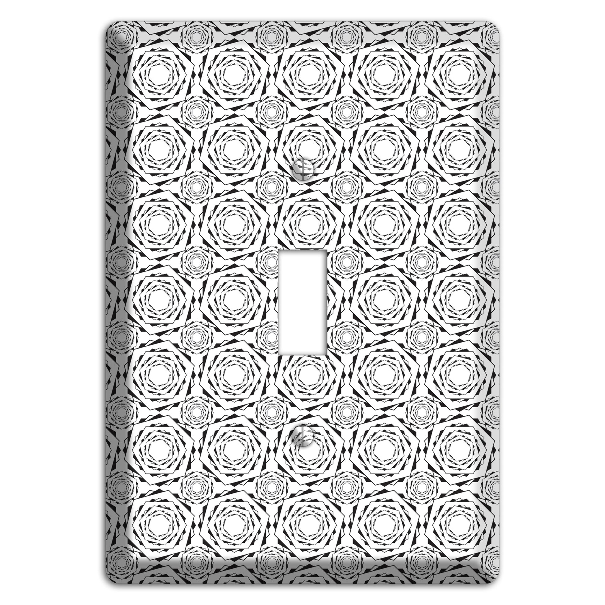 Overlay Hexagon Rotation Repeat 2 Cover Plates