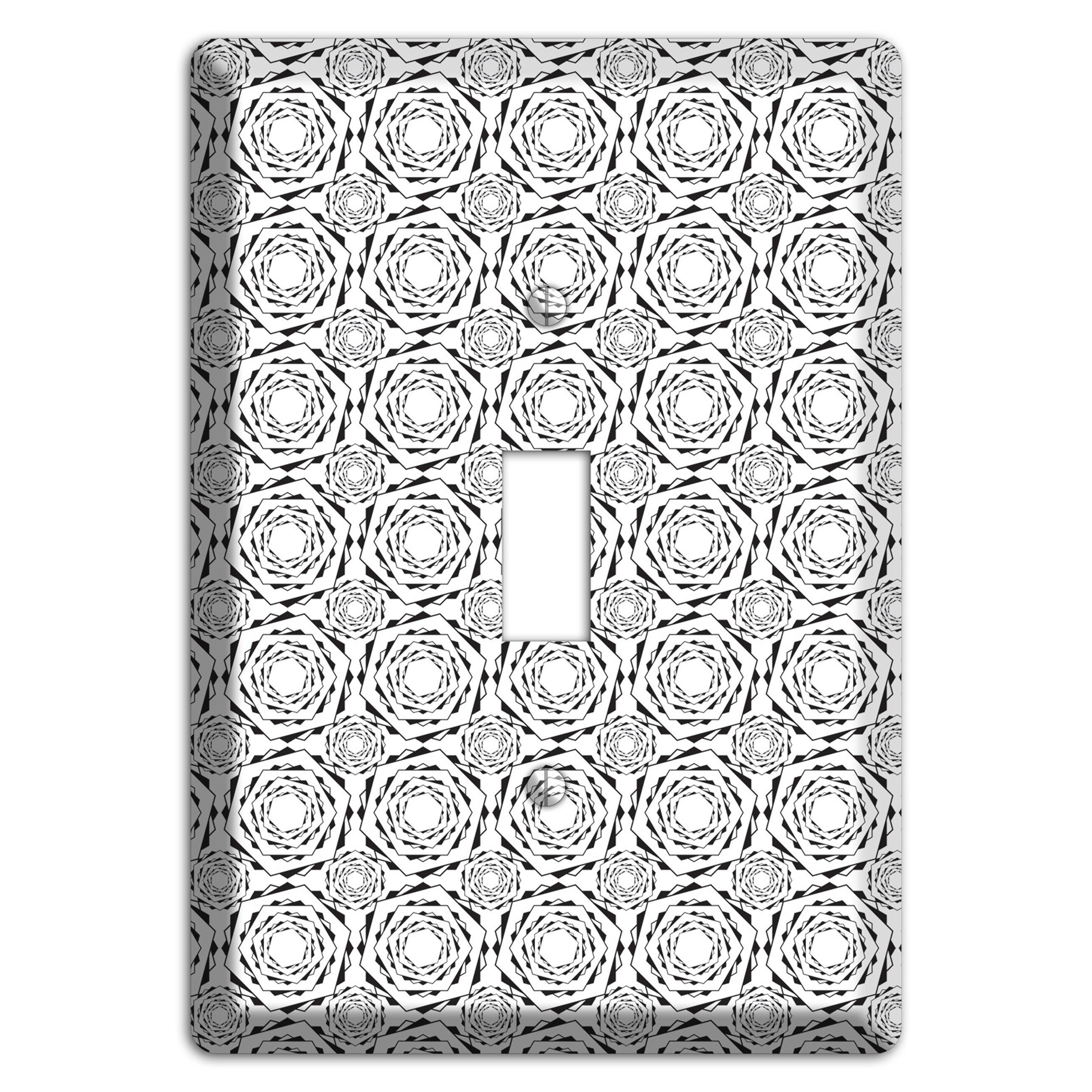 Overlay Hexagon Rotation Repeat 2 Cover Plates