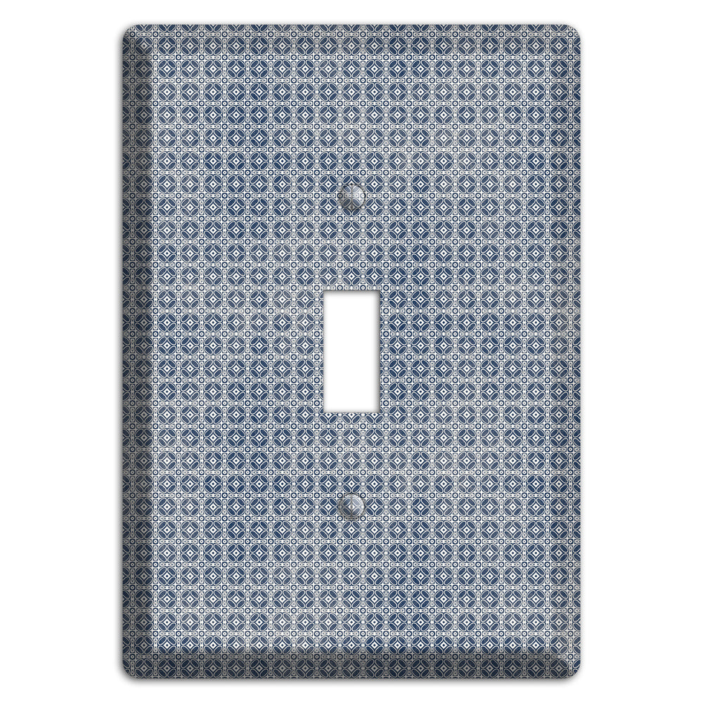 Multi Grey Arabesque Cover Plates