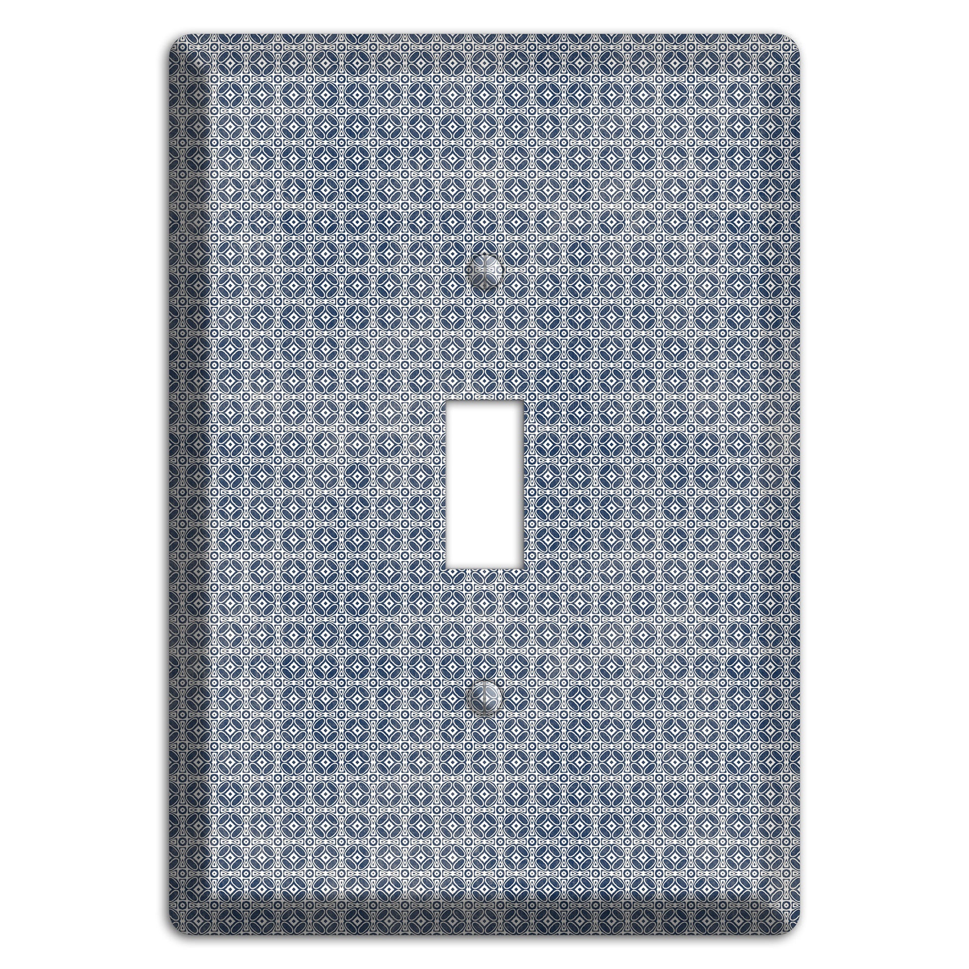 Multi Grey Arabesque Cover Plates