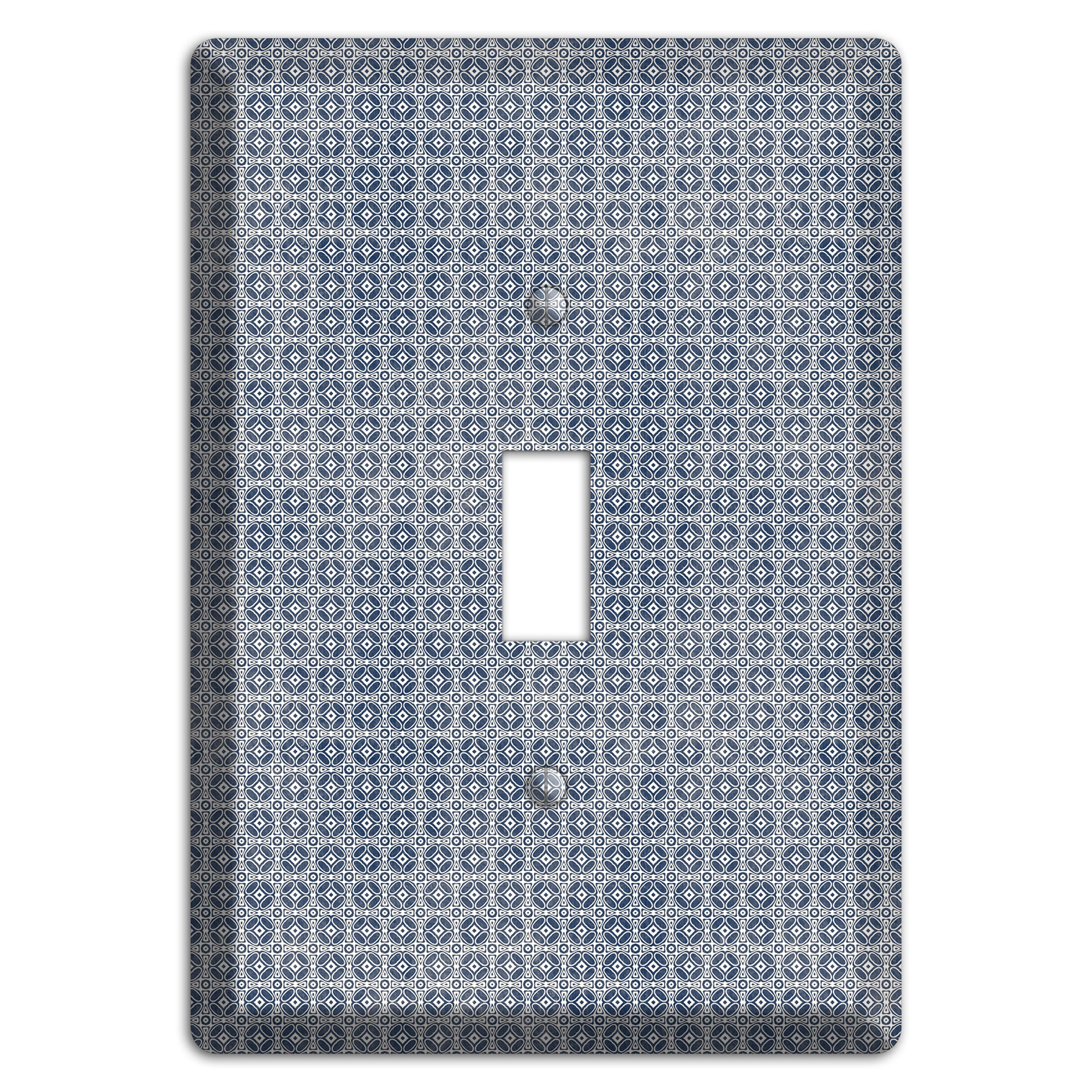 Multi Grey Arabesque Cover Plates