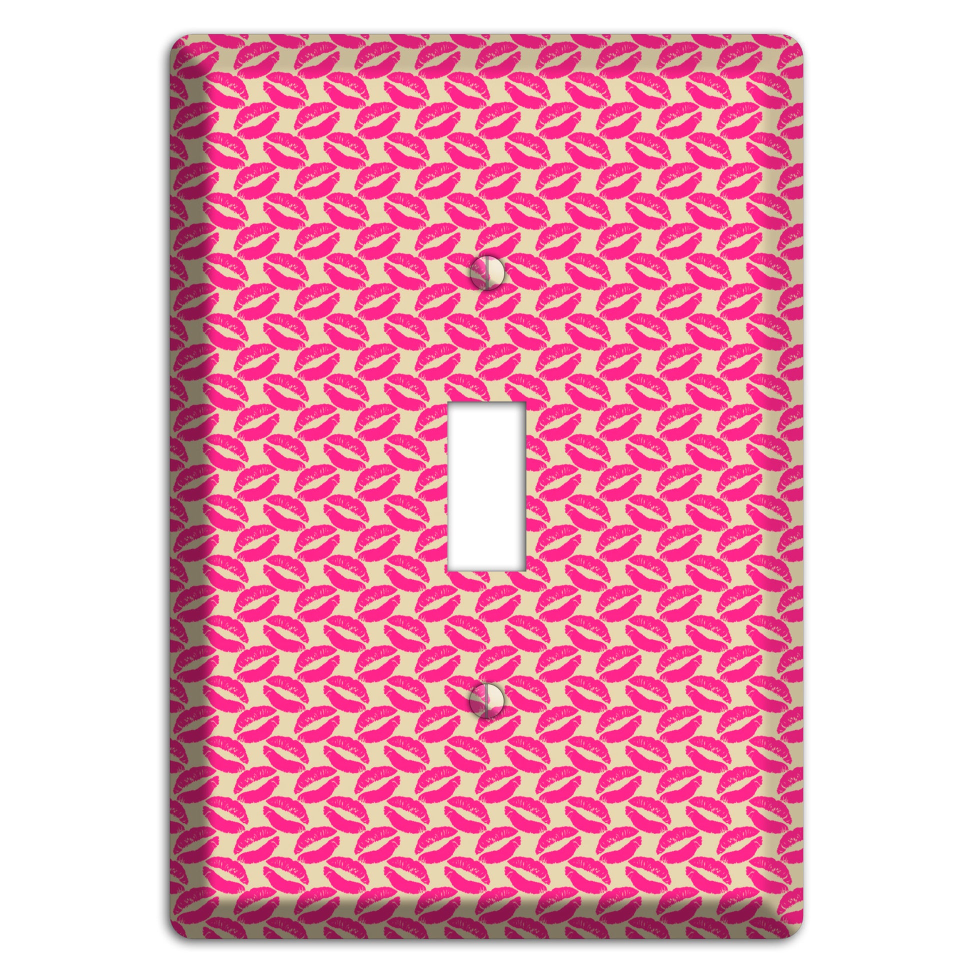 Pink Kisses Cover Plates