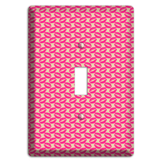 Pink Kisses Cover Plates