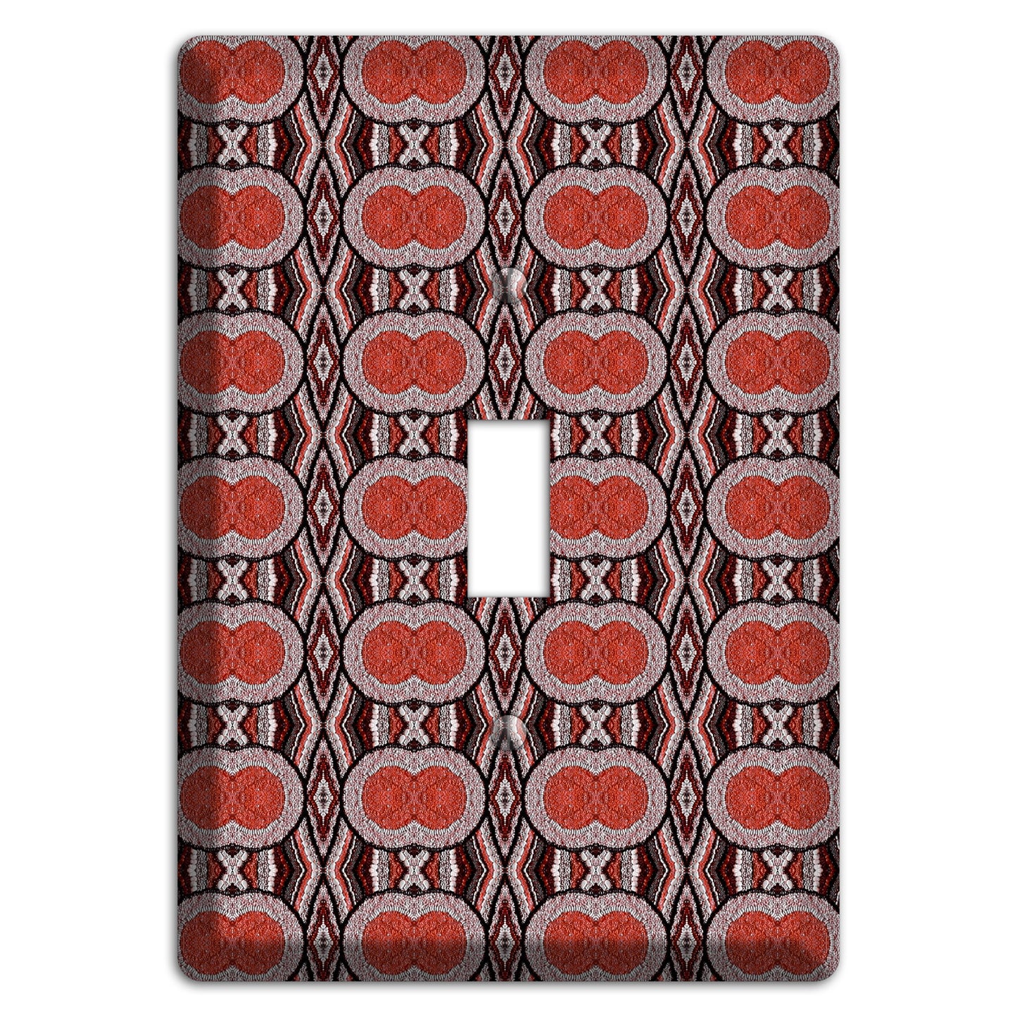 Red Tapestry Cover Plates