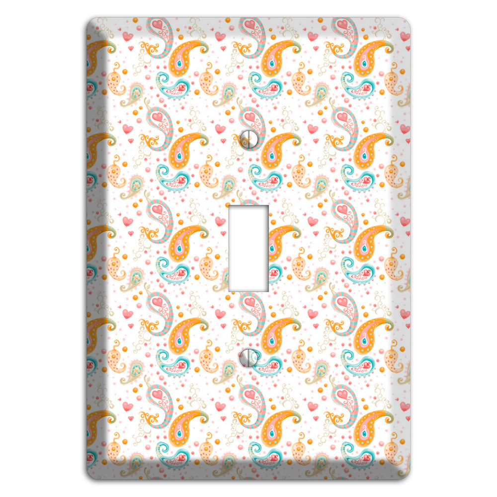 Small Paisley Cover Plates