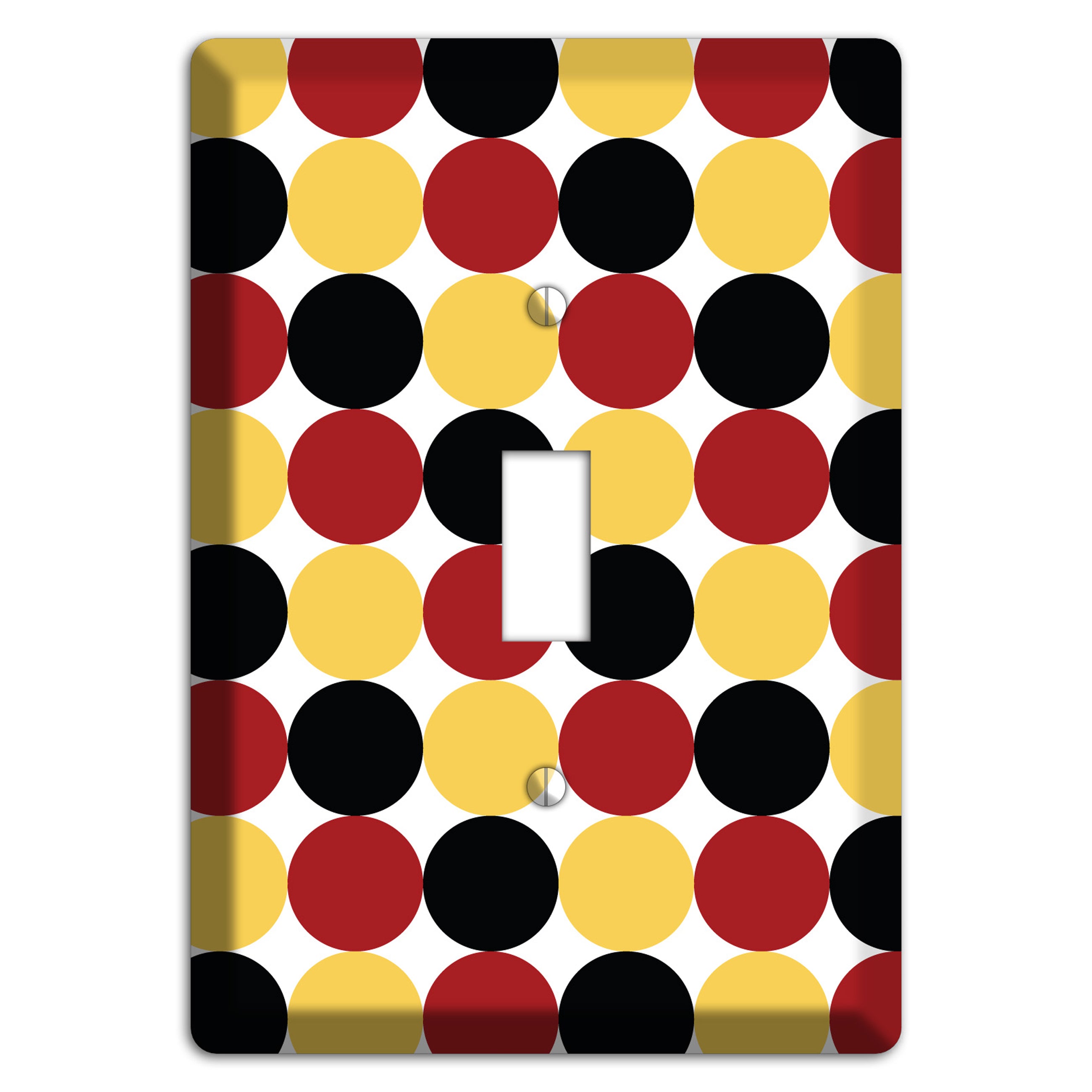 Burgundy Multi Angled Stripes 2 Cover Plates