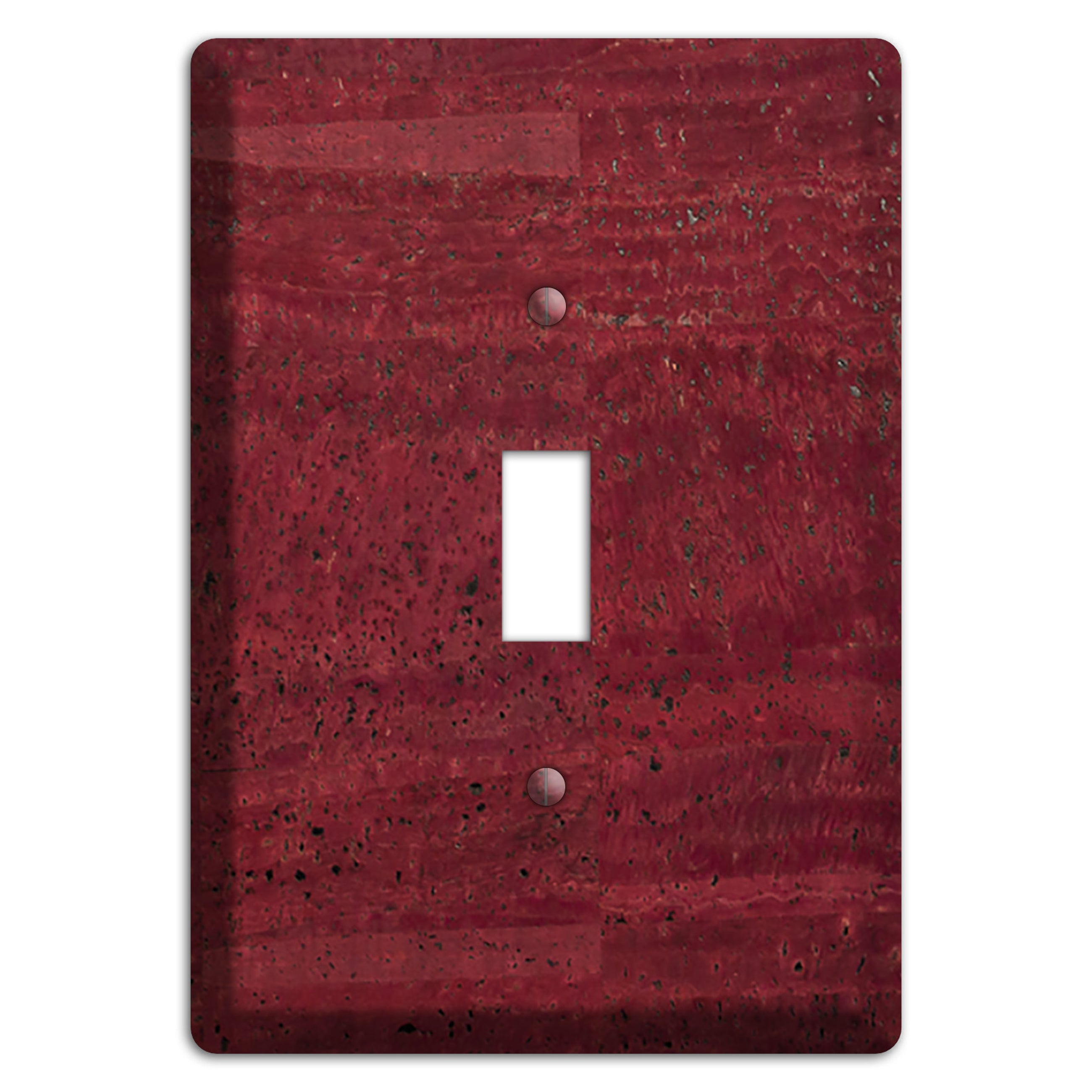 Cranberry Cork Cover Plates