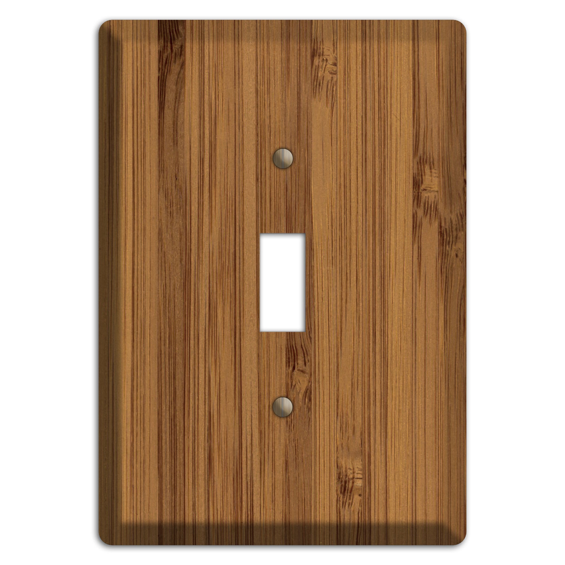 Caramel Bamboo Wood Cover Plates