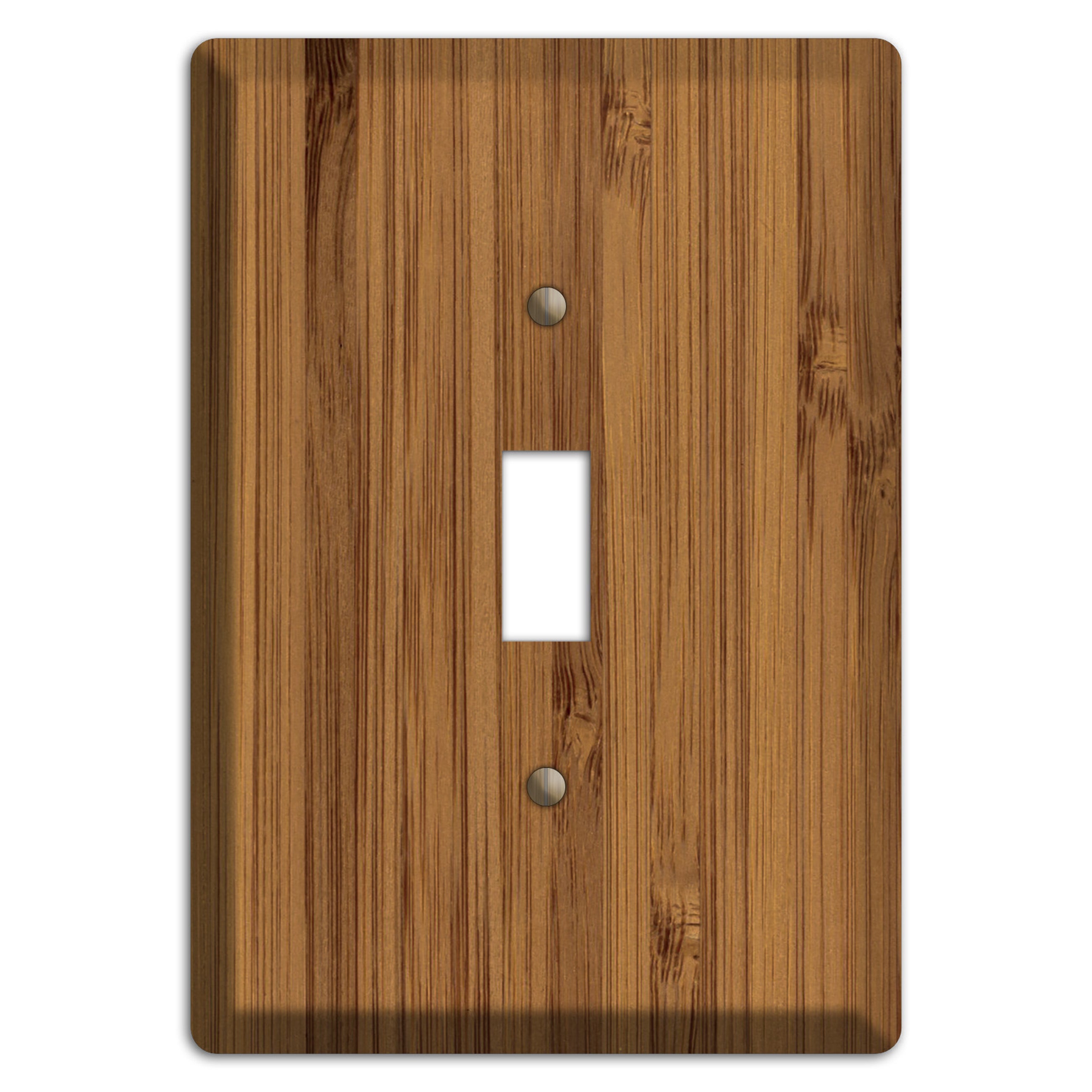 Caramel Bamboo Wood Cover Plates