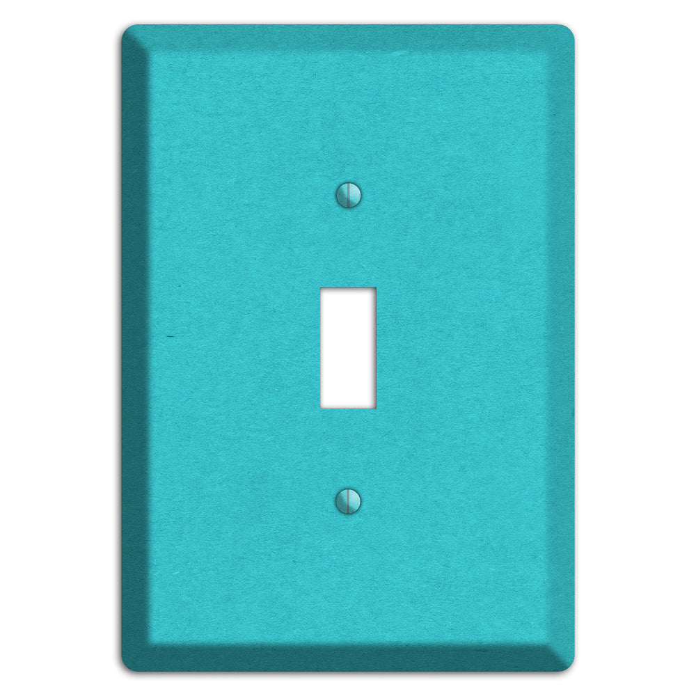 Medium Turquoise Kraft Cover Plates