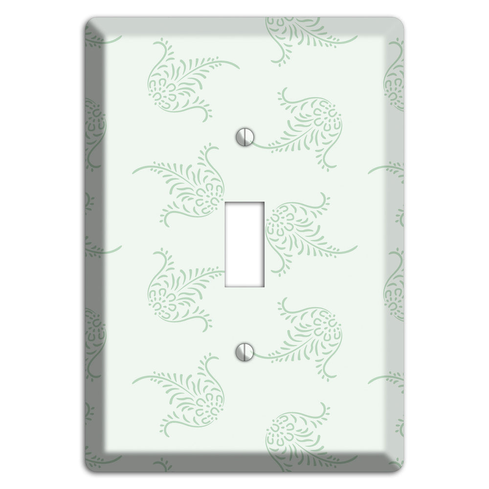 Mint Trefoil Cartouche Cover Plates