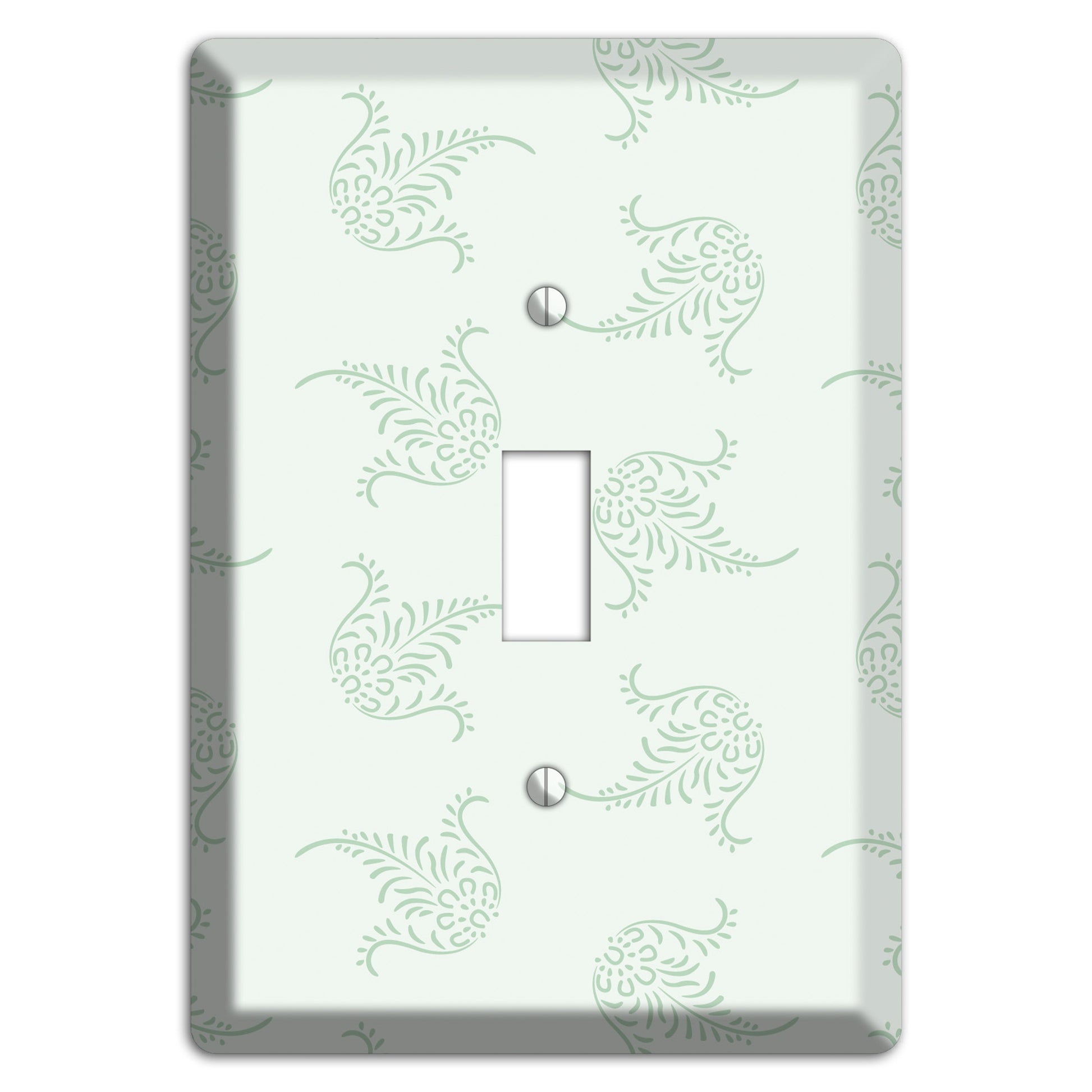 Mint Trefoil Cartouche Cover Plates