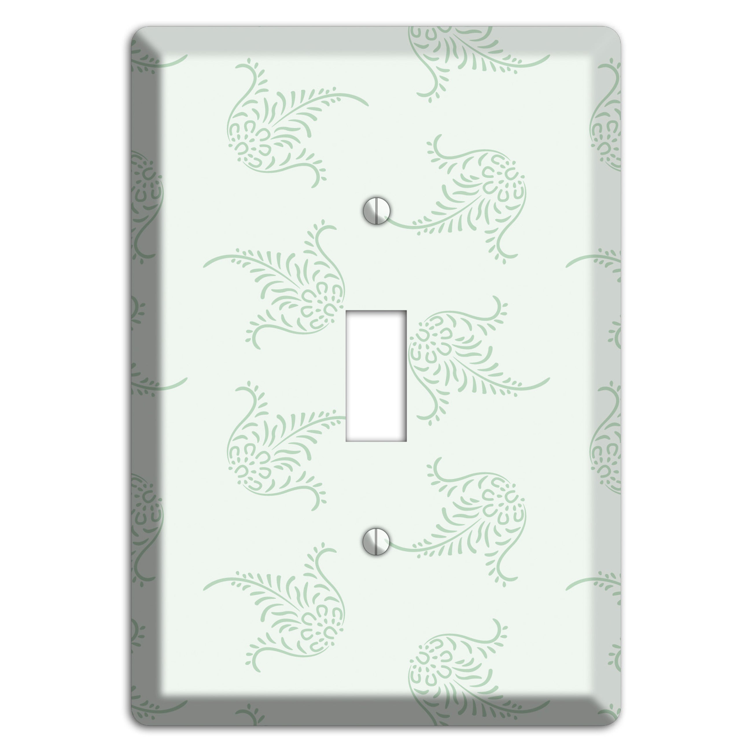Mint Trefoil Cartouche Cover Plates