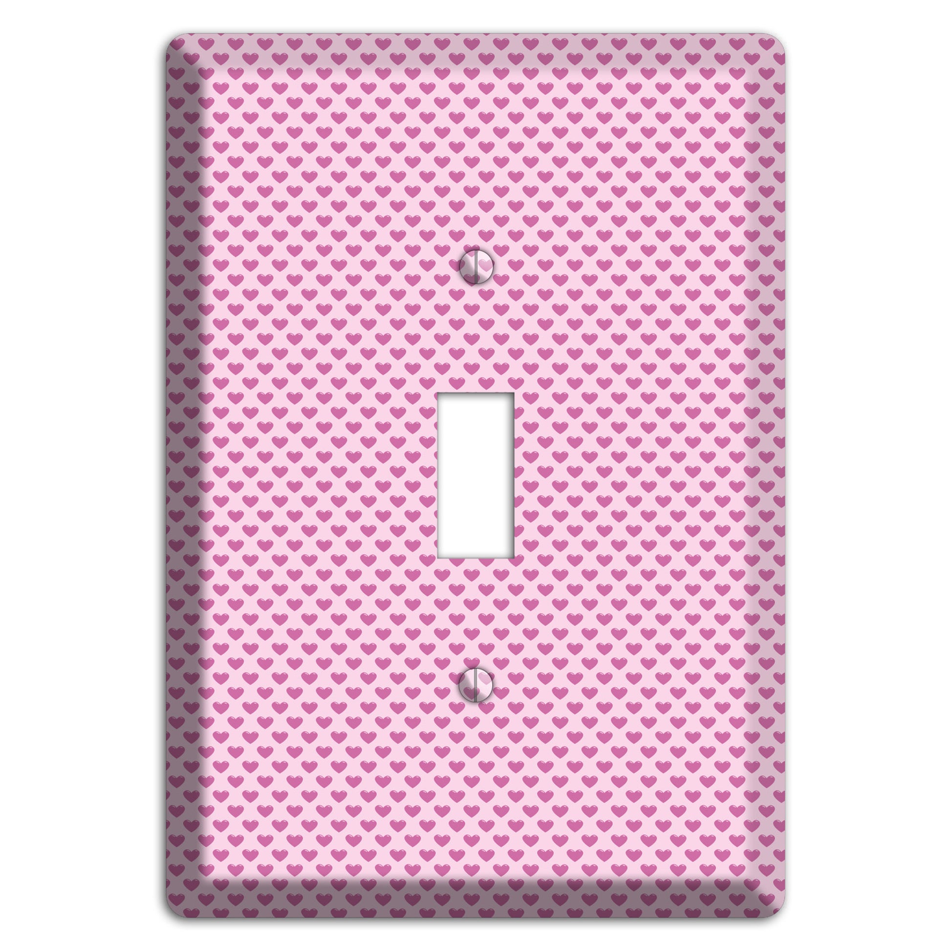 Pink Hearts Cover Plates