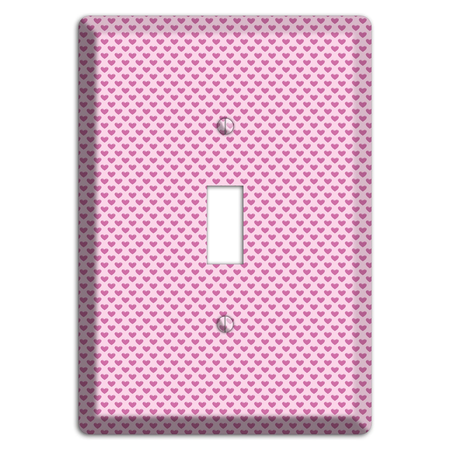 Pink Hearts Cover Plates