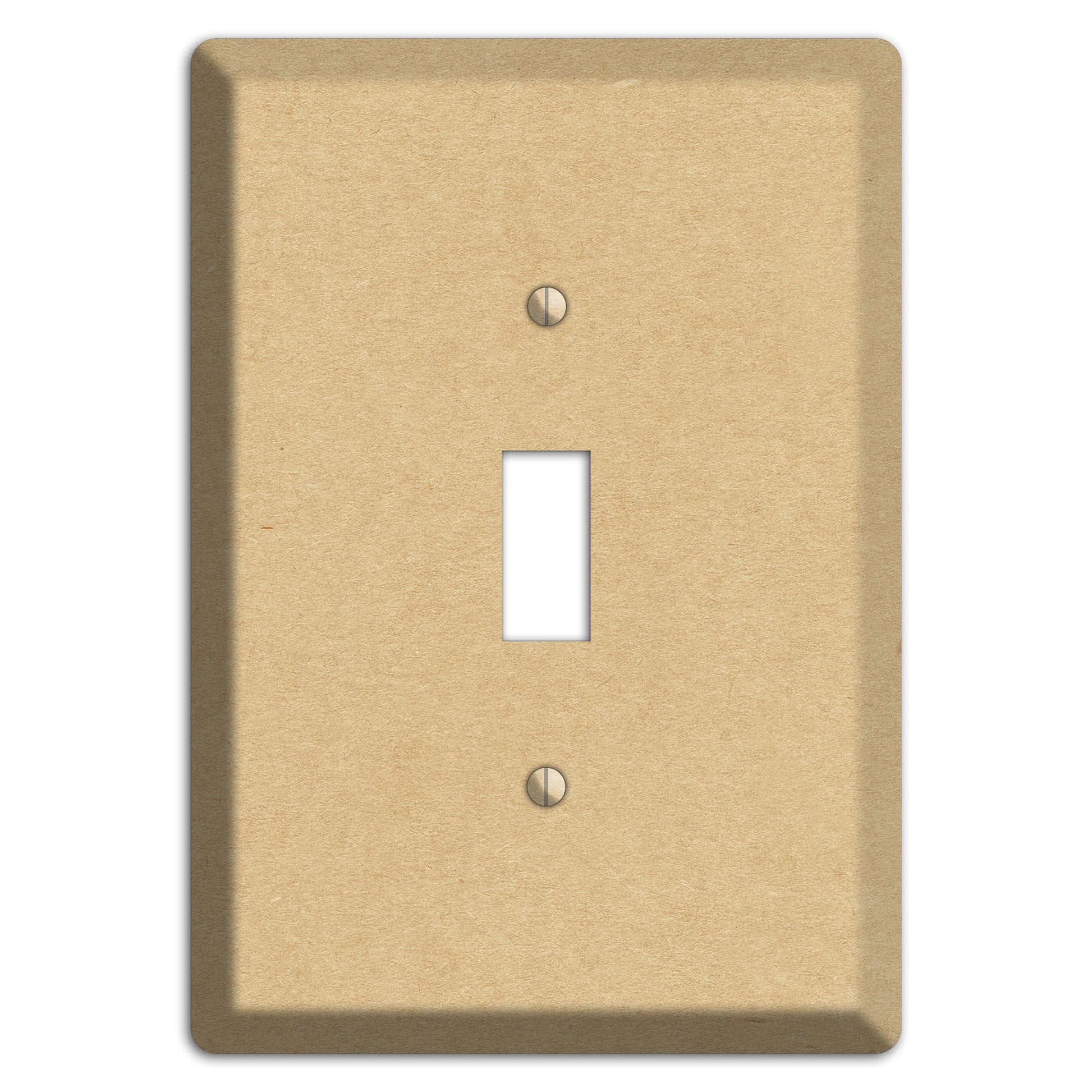 Calico Kraft Cover Plates