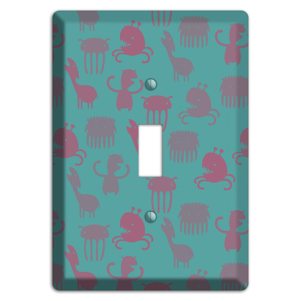 Sily Monsters Green Cover Plates