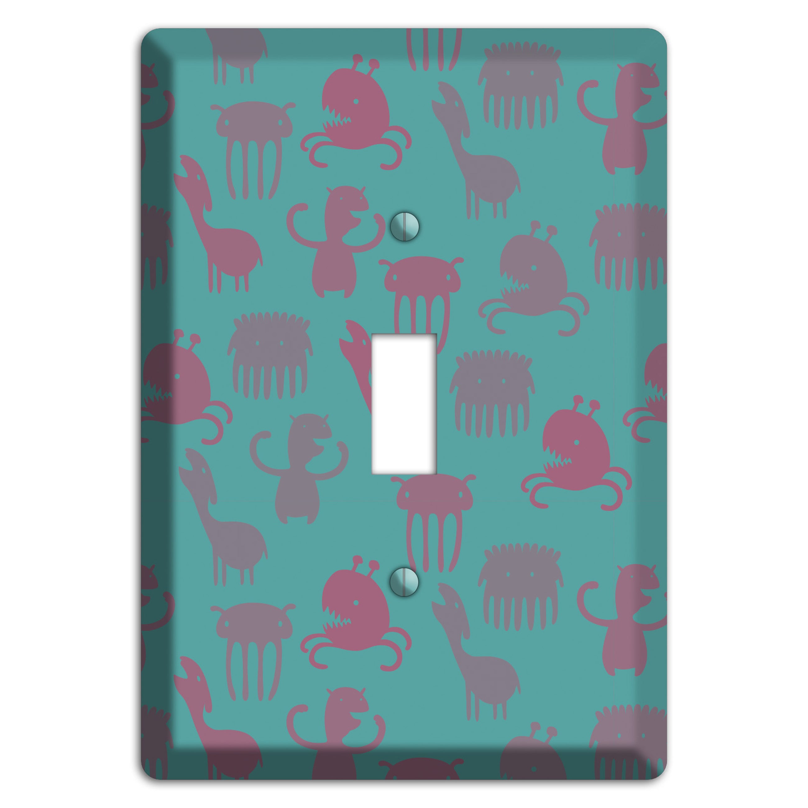 Sily Monsters Green Cover Plates