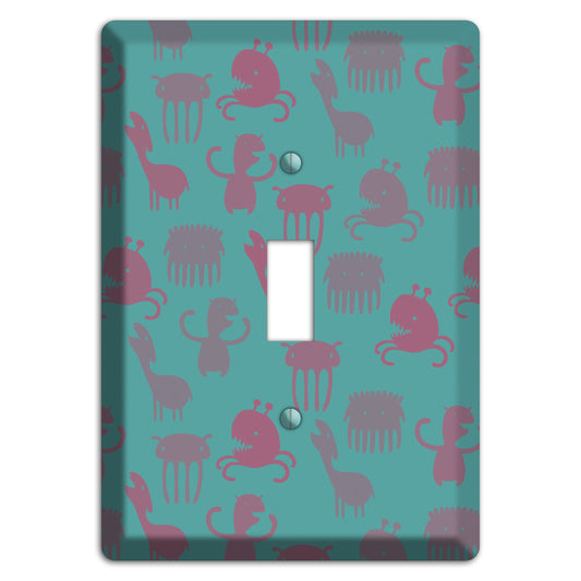 Sily Monsters Green Cover Plates