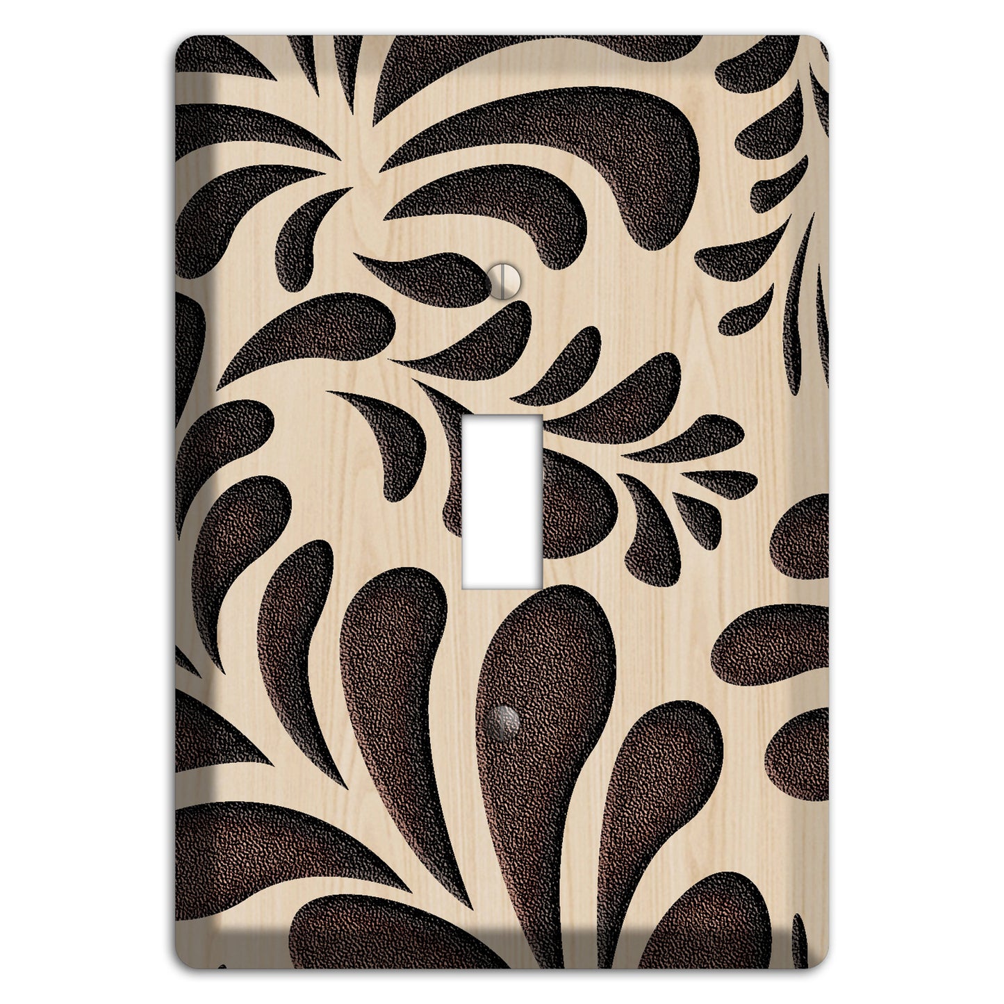 Herati Wood Lasered Cover Plates