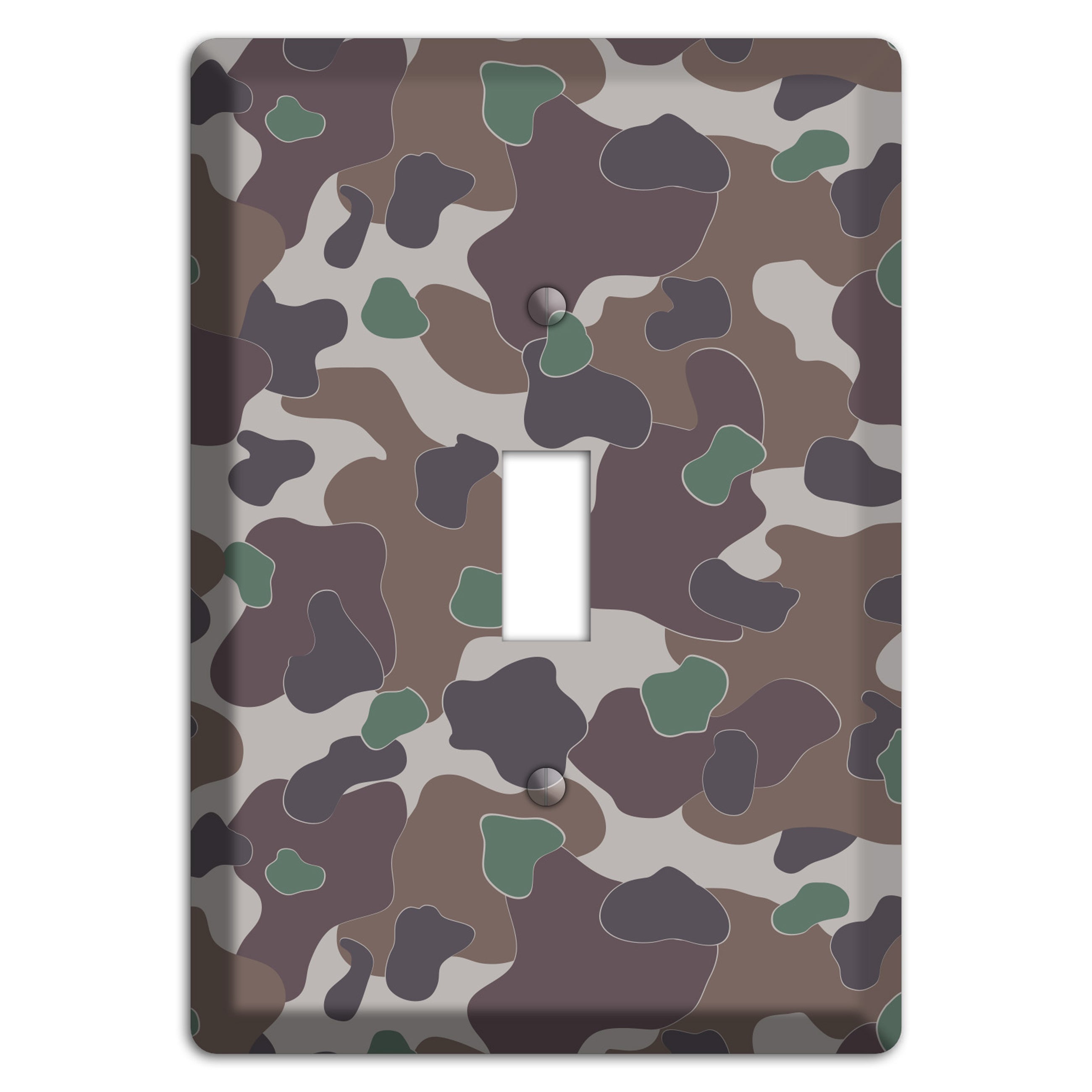 Dark Brown Camo Cover Plates