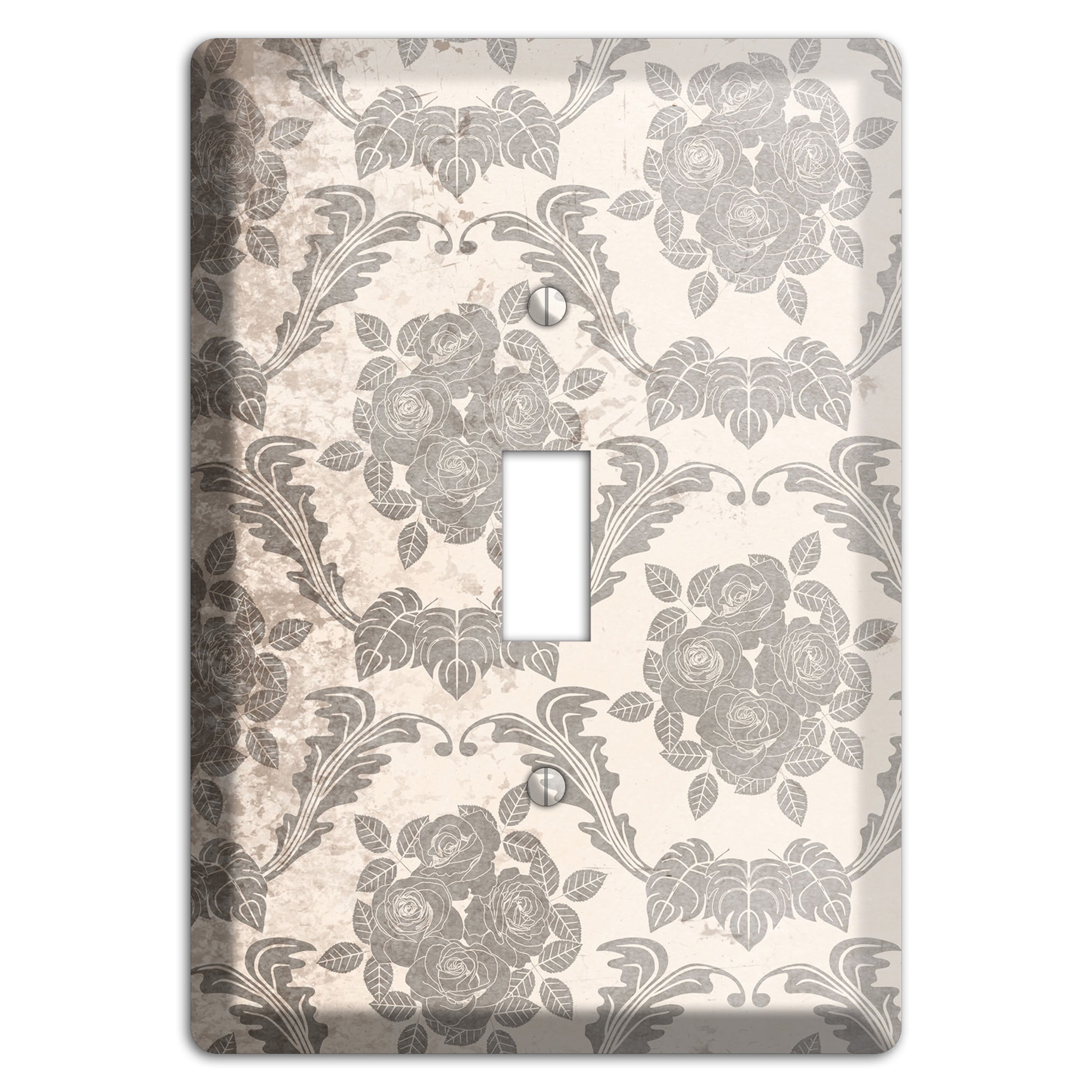 Pearl Bush Vintage Rose Damask Cover Plates