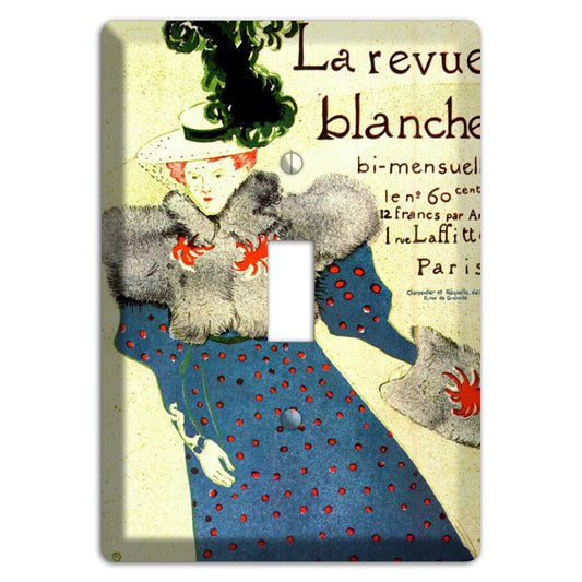 La Revue Blanche Vintage Poster Cover Plates