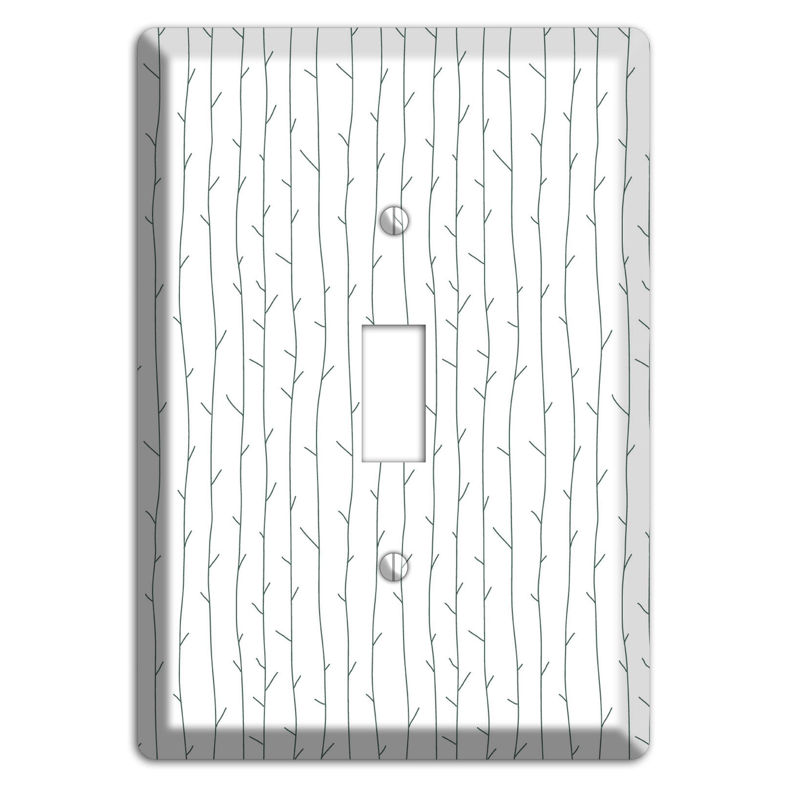 Leaves Style D Cover Plates