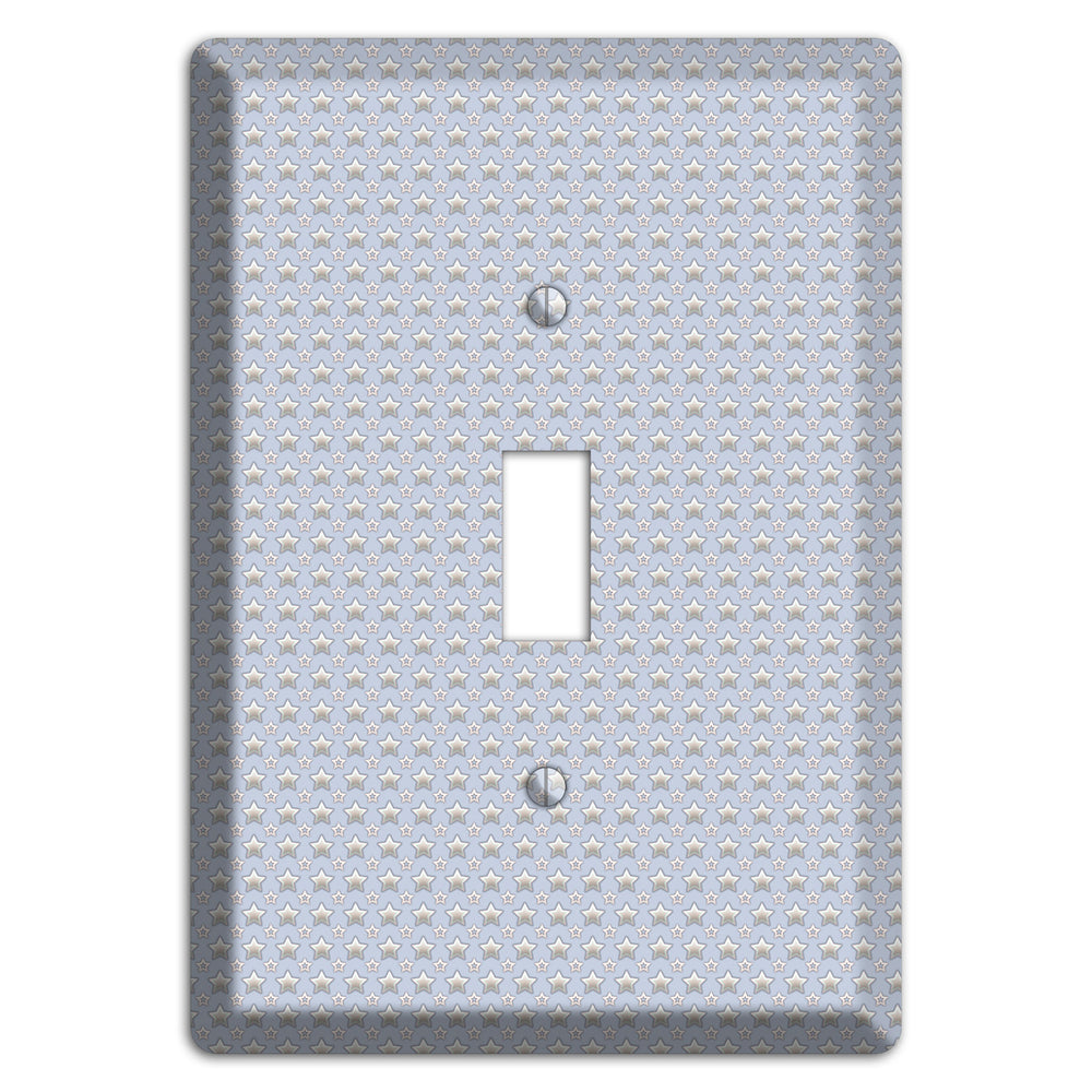 Grey Stars Cover Plates