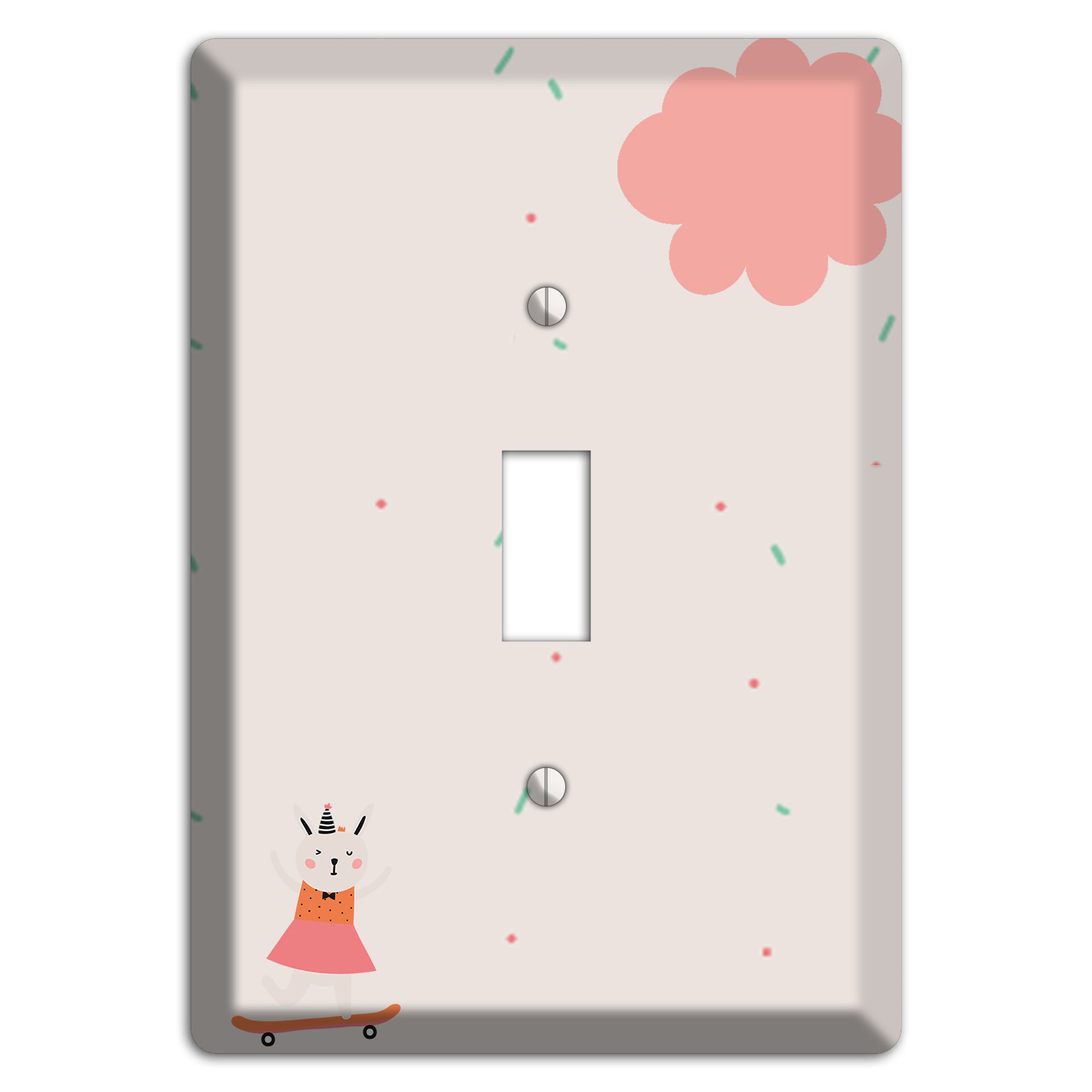 Skateboard Kitty Cover Plates