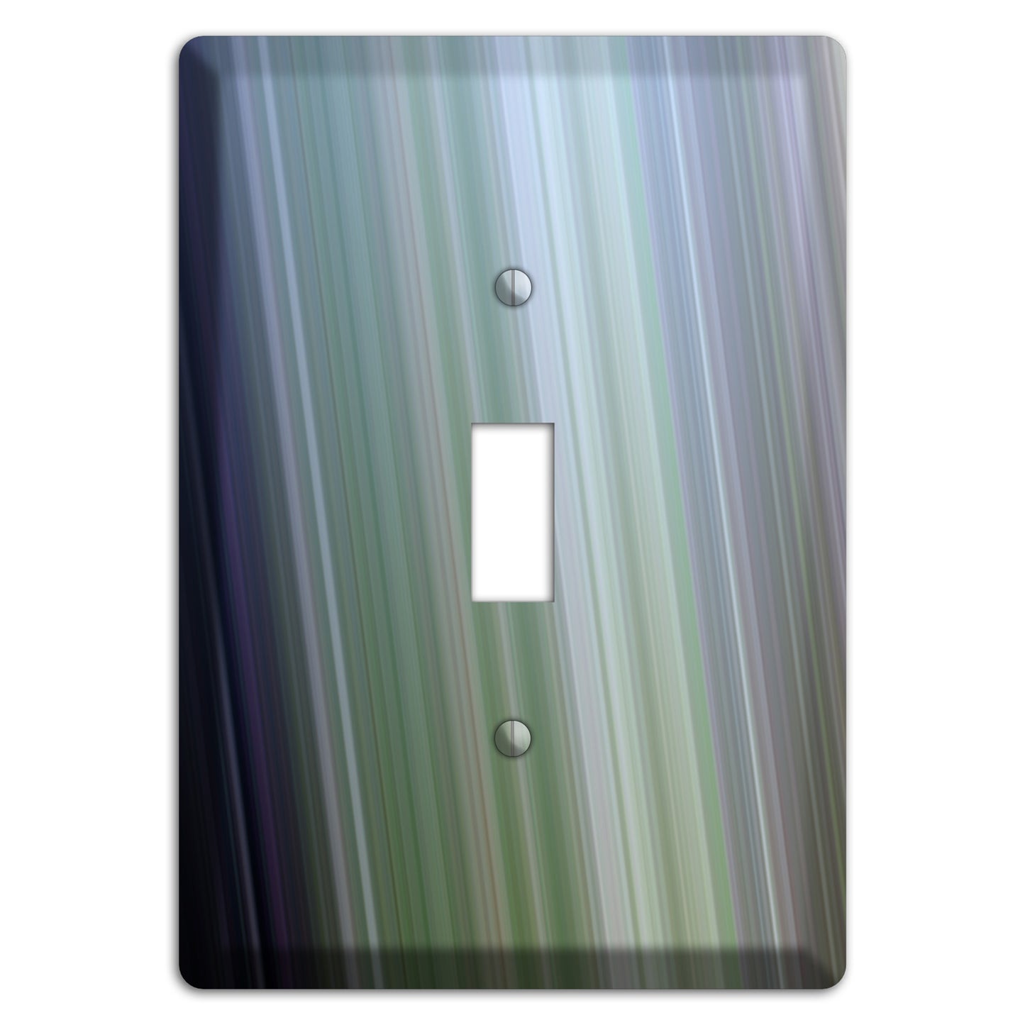 Purple and Green Ray of Light Cover Plates